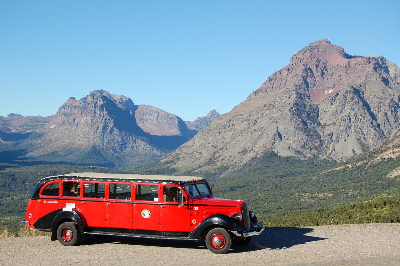 White Motor Company Model 706-3 Glacier National Park’s Iconic Red Buses Are Getting A Hybrid Upgrade