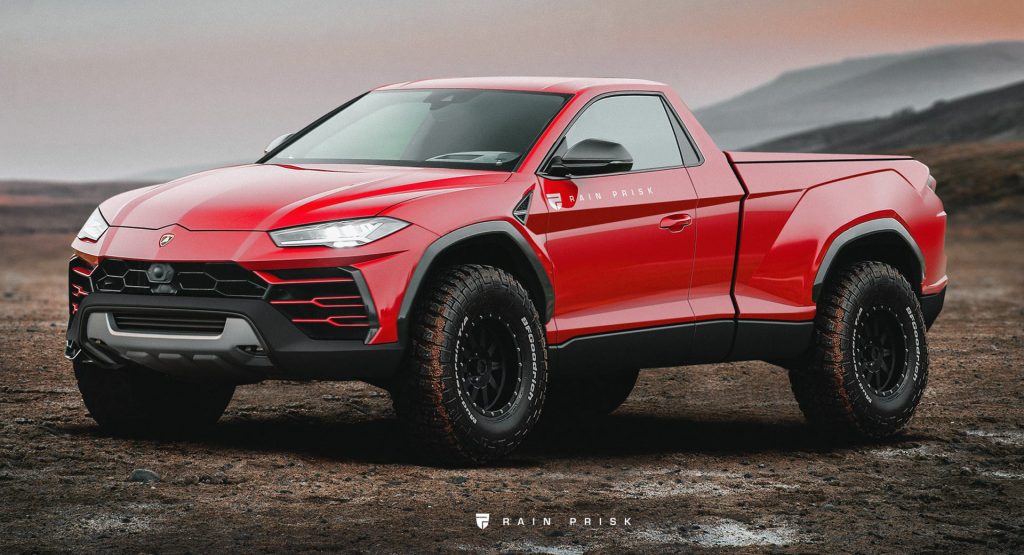 Thank God We’ll Never See An Urus-Based Pickup Truck. Right Lambo?