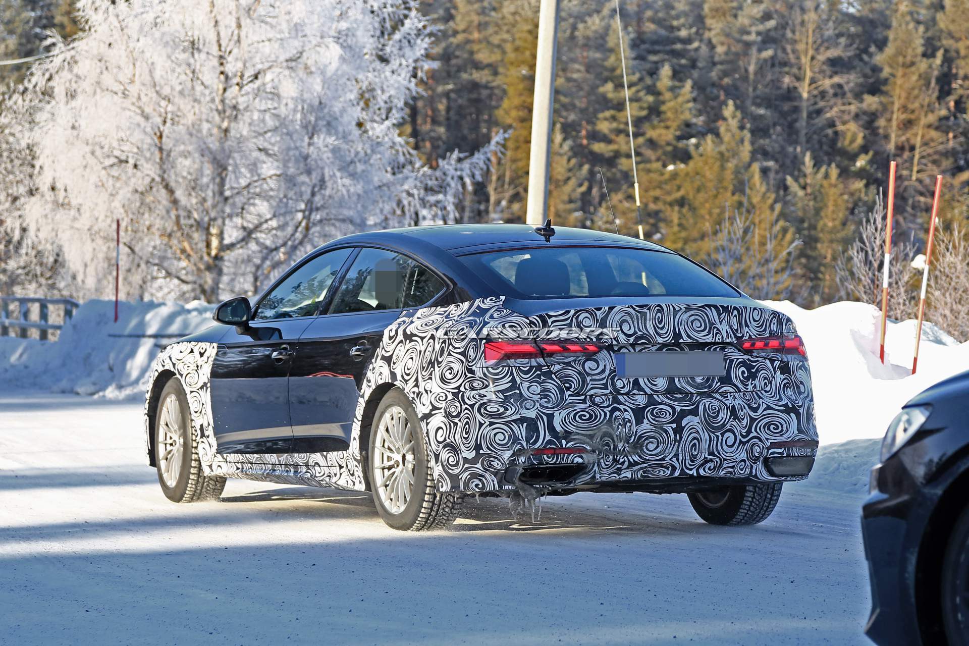 2020 Audi A5 Sportback facelift spy shots 29 2020 Audi A5 Sportback Facelift Comes Out Of Its Hideout