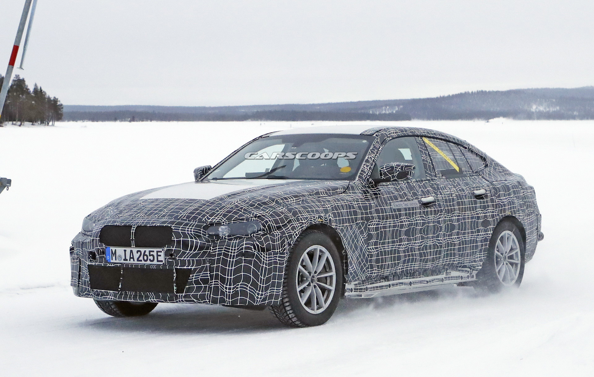 bmw i4 winter testing spy shots 3 BMW i4 Getting Ready To Battle Tesla Model 3 And Polestar 2