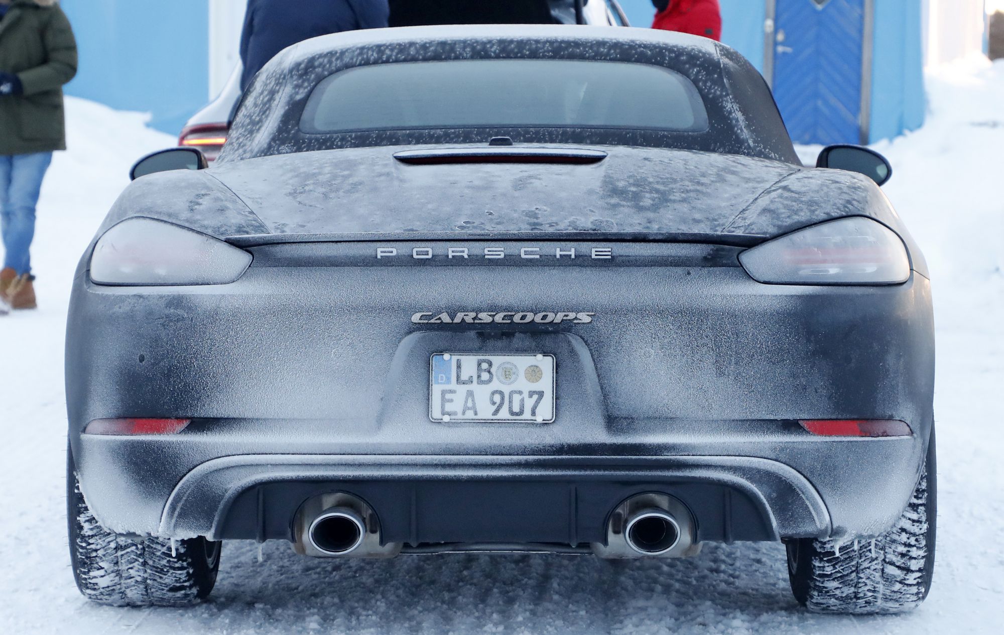 Porsche-Boxster-Spy-Shots-13 Porsche Might Be Developing A Six-Cylinder Boxster For The Masses