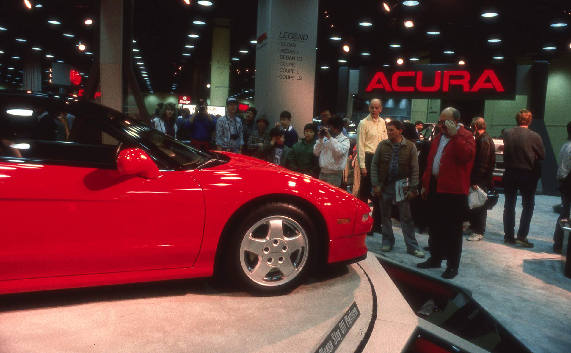 NS-X at 1989 Chicago Auto Show Acura Marks 30 Years Of NSX With Throwback Video And Photo Gallery