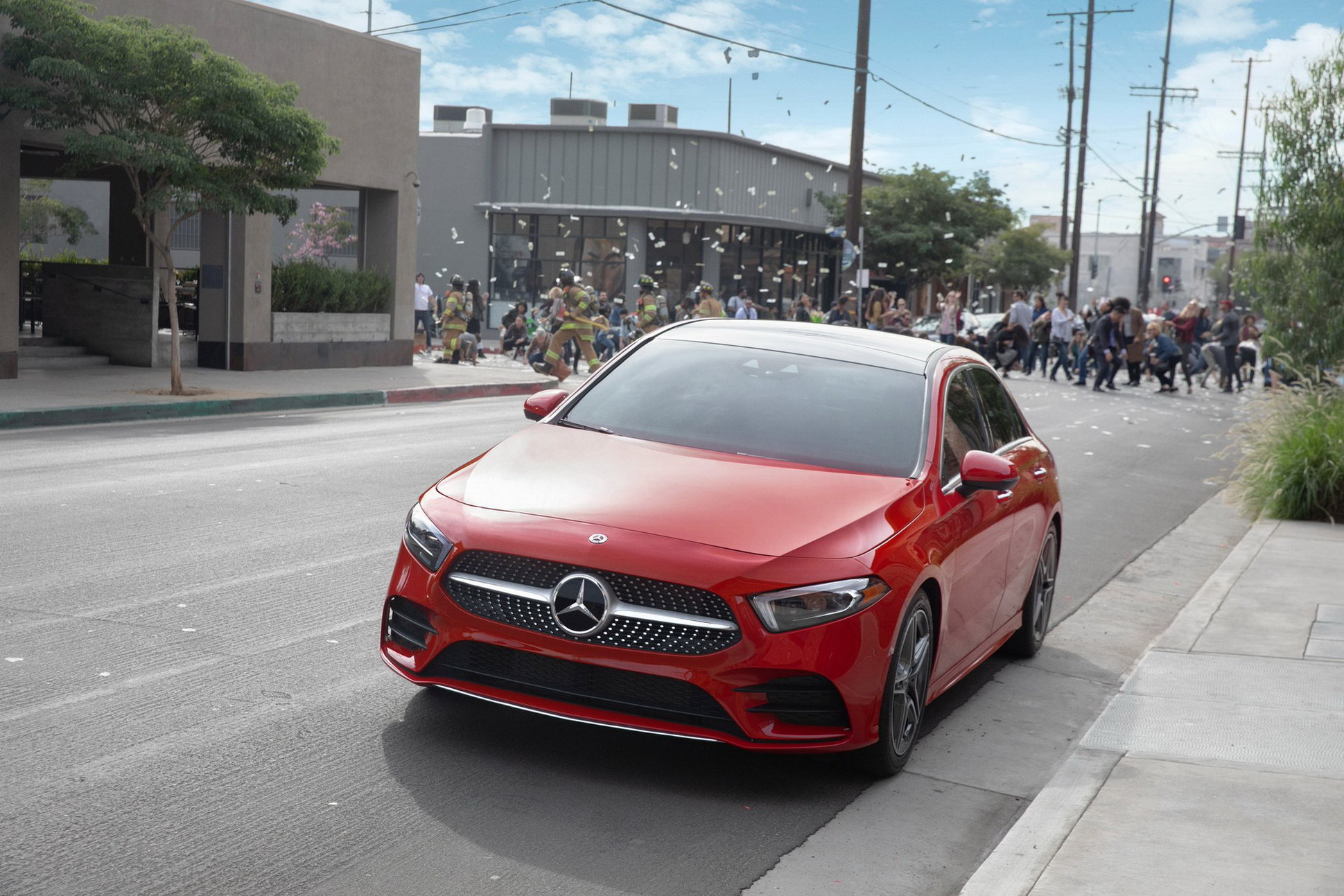 Mercedes A-Class final shot-source Mercedes Makes New A-Class Sound Pretty Clever In Super Bowl Ad