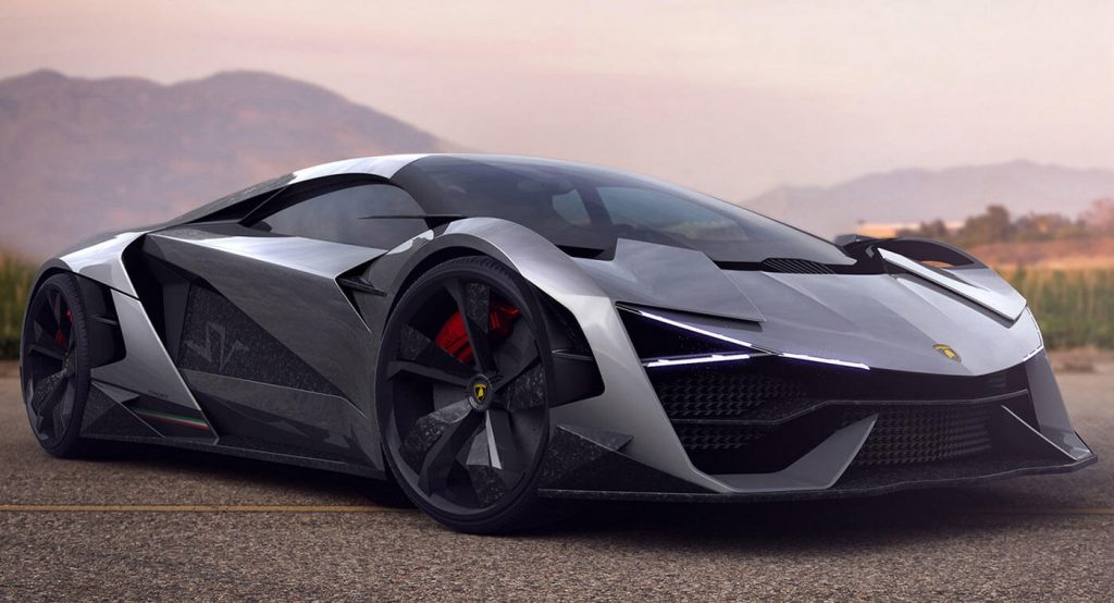  Lamborghini Trono Is A Cross Between Terzo Millennio And Huracan