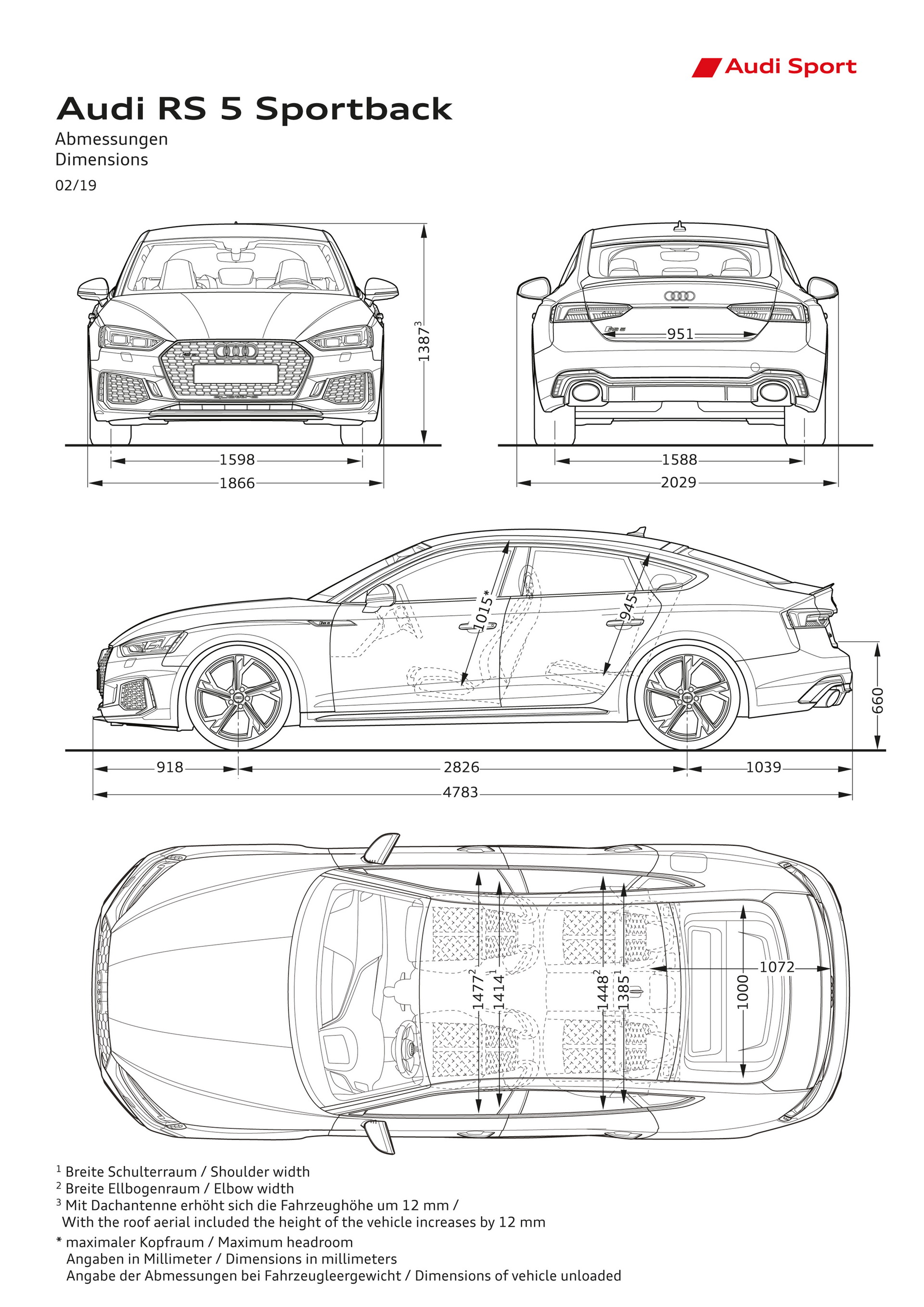 2019-Audi-RS5-Sportback-49 Audi Opens Order Books For Twin-Turbo 444HP RS5 Sportback In Europe