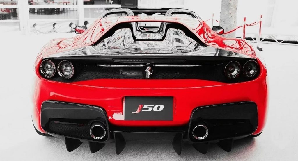 Zero-Mile, Jaw-Dropping Ferrari J50 Is For Sale – Spare A Kidney?