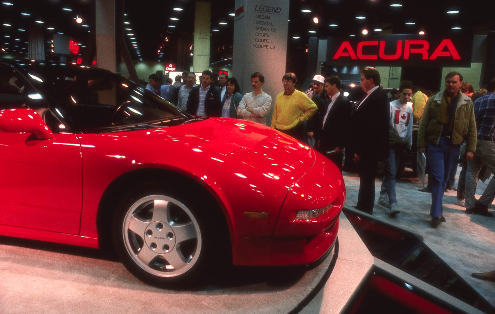 NS-X at 1989 Chicago Auto Show Acura Marks 30 Years Of NSX With Throwback Video And Photo Gallery