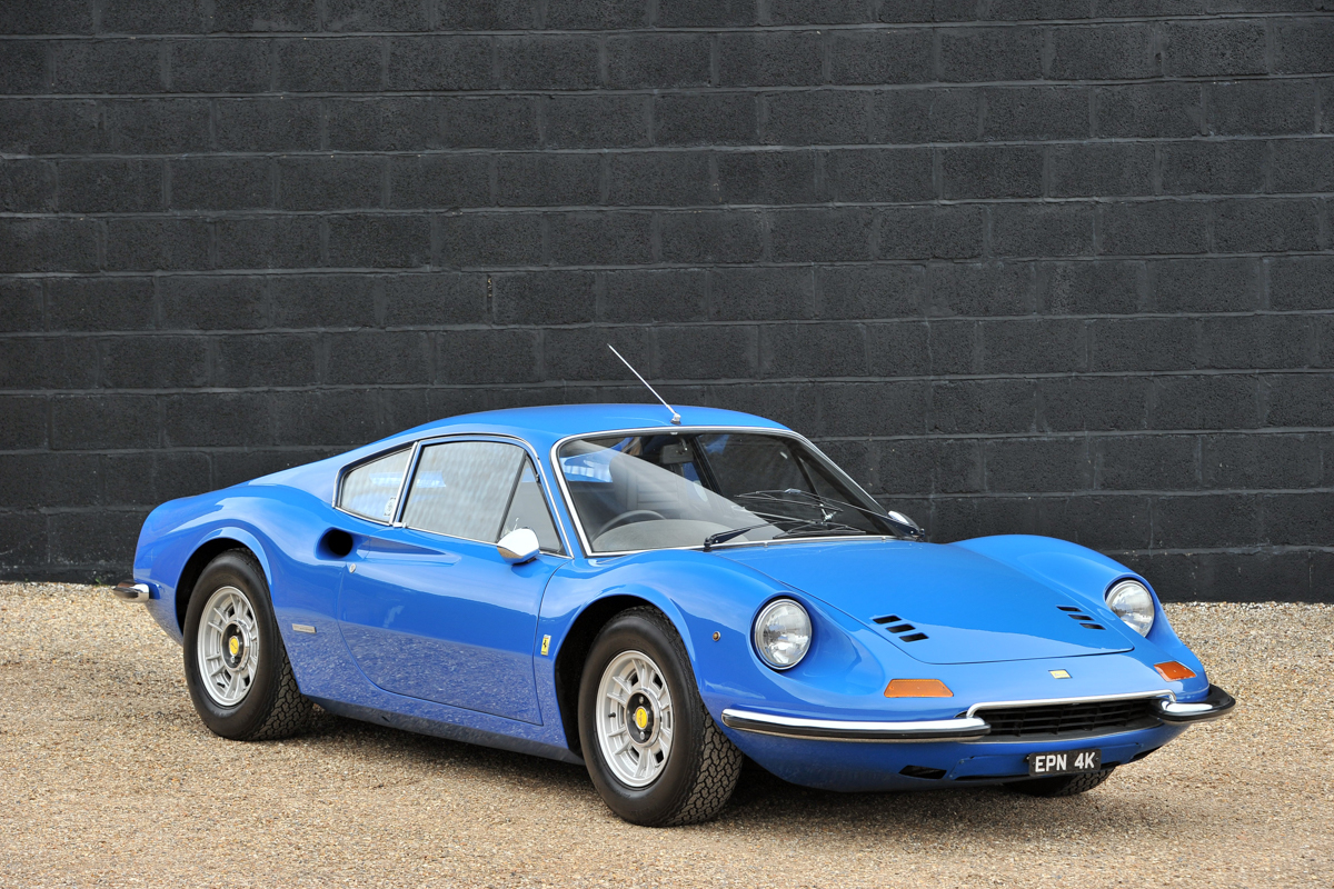 1972 ferrari dino azzuro rare auction 3 Blue 1972 Ferrari Dino In RHD Could Fetch As Much As $360,000