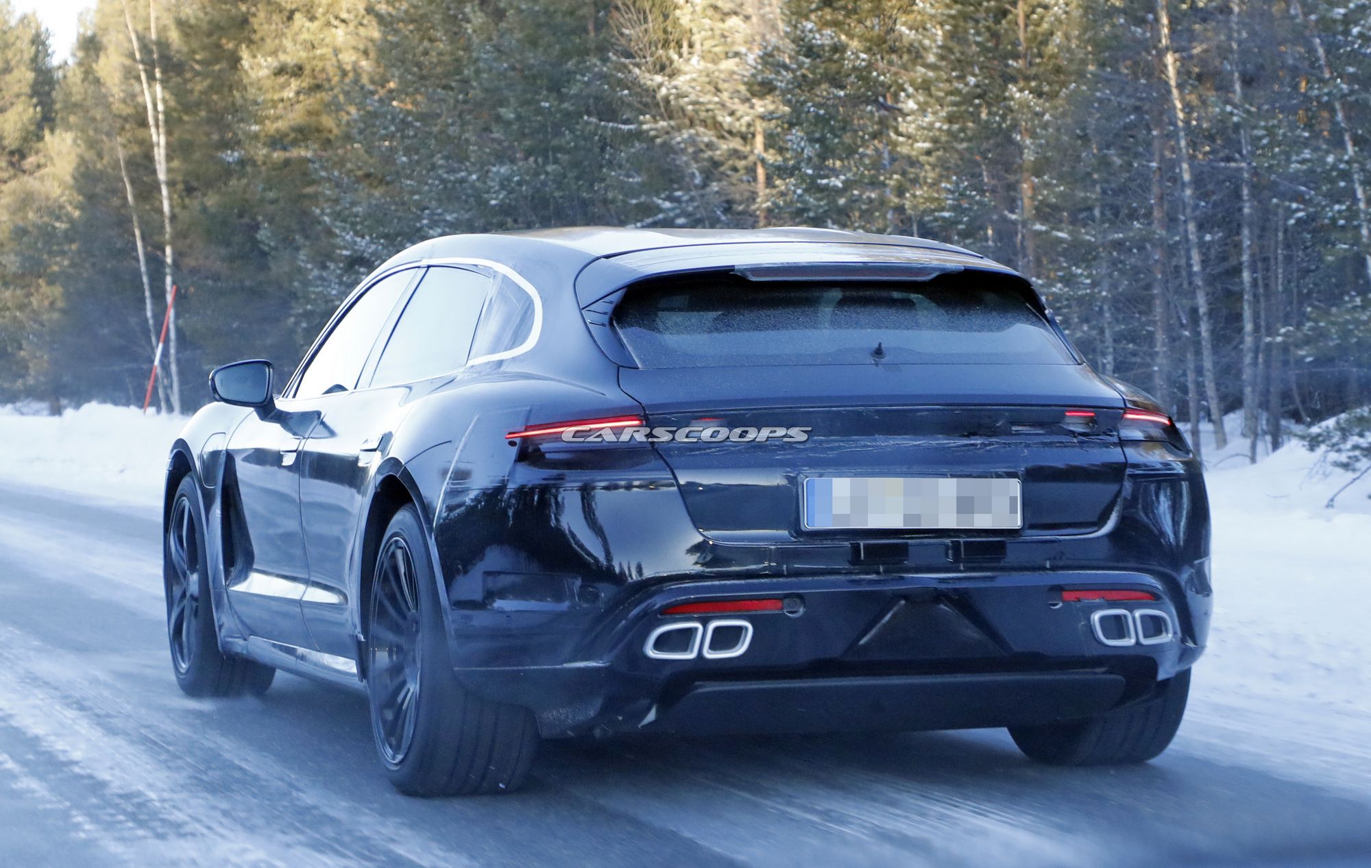 Porsche-Taycan-Sport-Turismo-Spy-Shots-2 Porsche Taycan Sport Turismo Adds A Dash Of Practicality And Style
