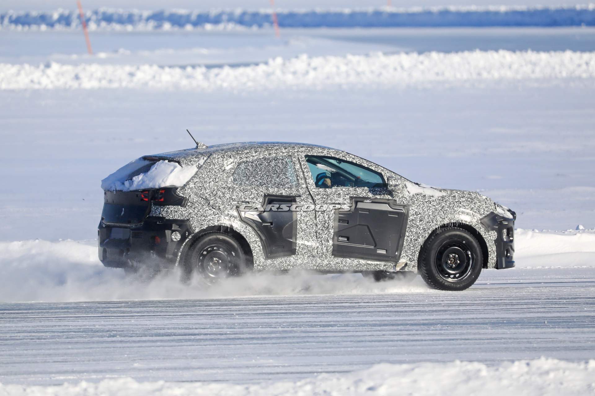 Ford EcoSport replacement spy shots 18 Ford Fiesta-Based SUV EcoSport Replacement Spied Near The Arctic Circle