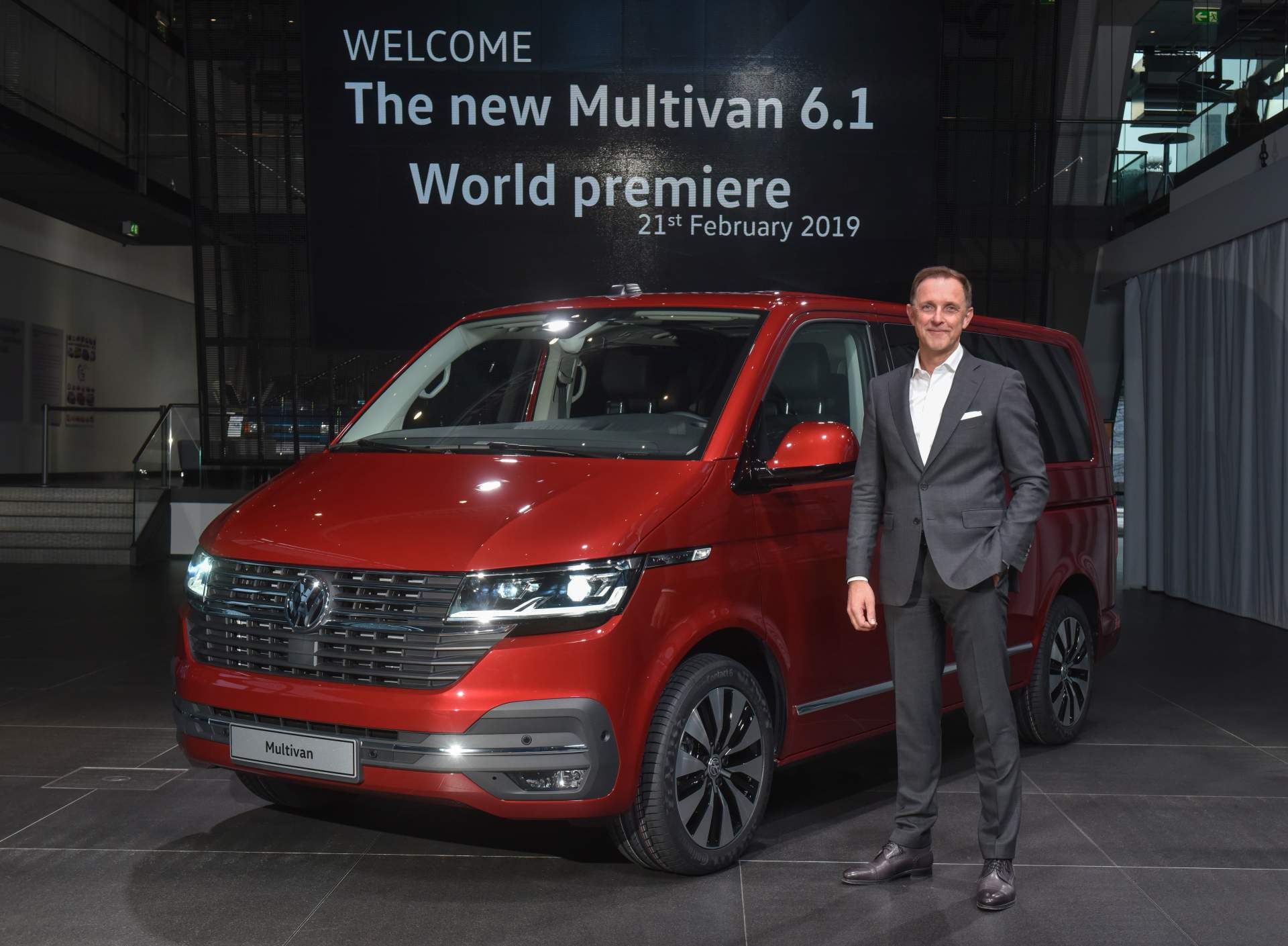 VW Multivan (NC) 2019 VW Multivan 6.1 Heralds Major Tech Update For Transporter Family