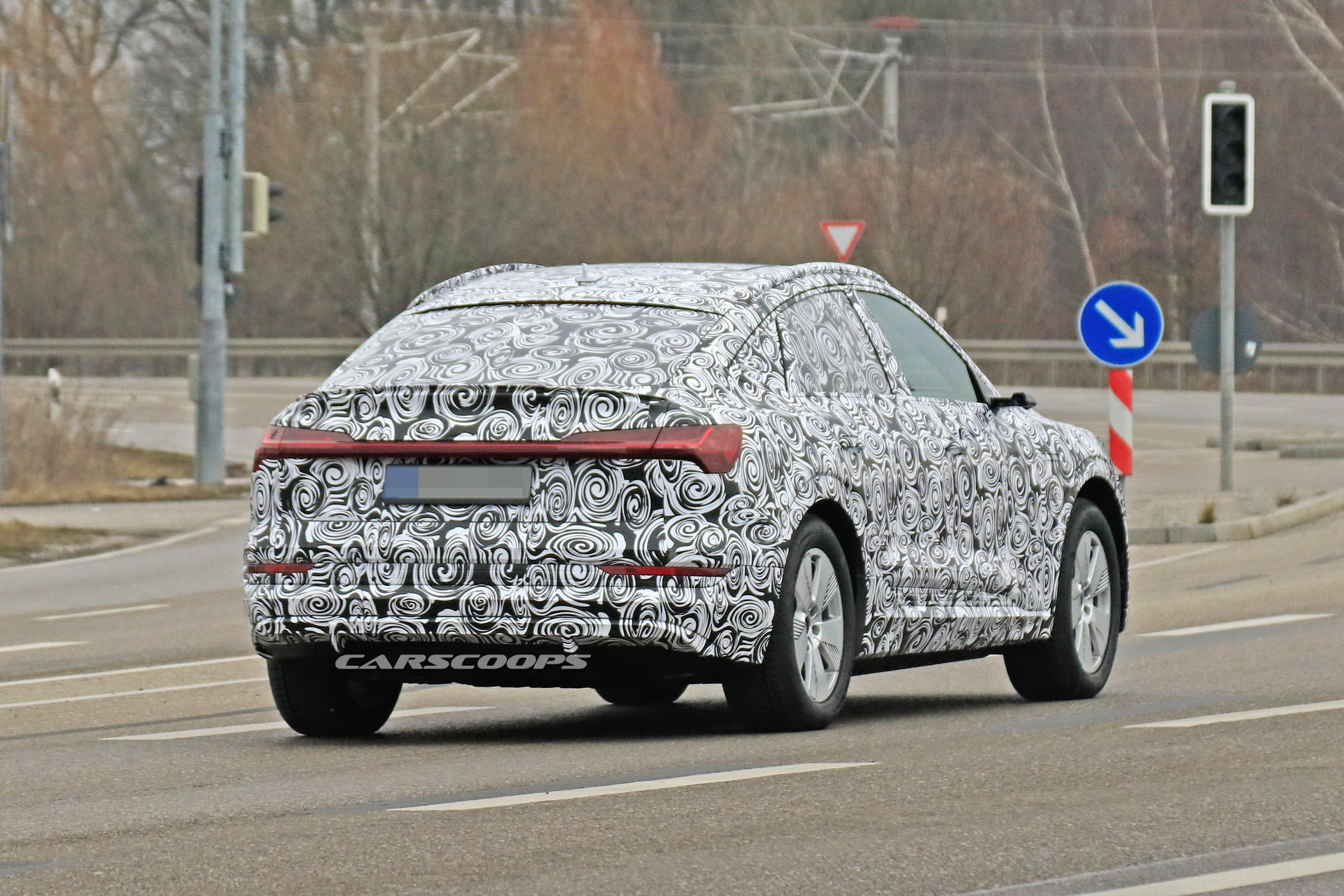 audi e-tron sportback spotted first time 9 Audi Confirms 3 Production E-Trons By 2020, Says It Will Only Show Electrified Cars In Geneva