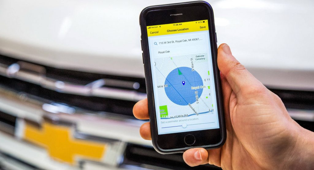 Chevy’s ‘Vehicle Locate’ App Will Send Automated Texts When You Arrive, Leave Destination