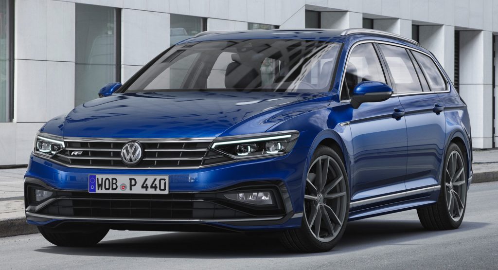 Europe S 2020 Vw Passat Facelift Debuts With Updated Styling