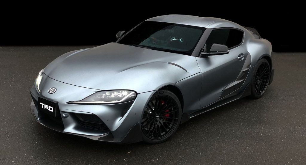  TRD Gives 2020 Toyota GR Supra First Real Tune With Performance Line Concept