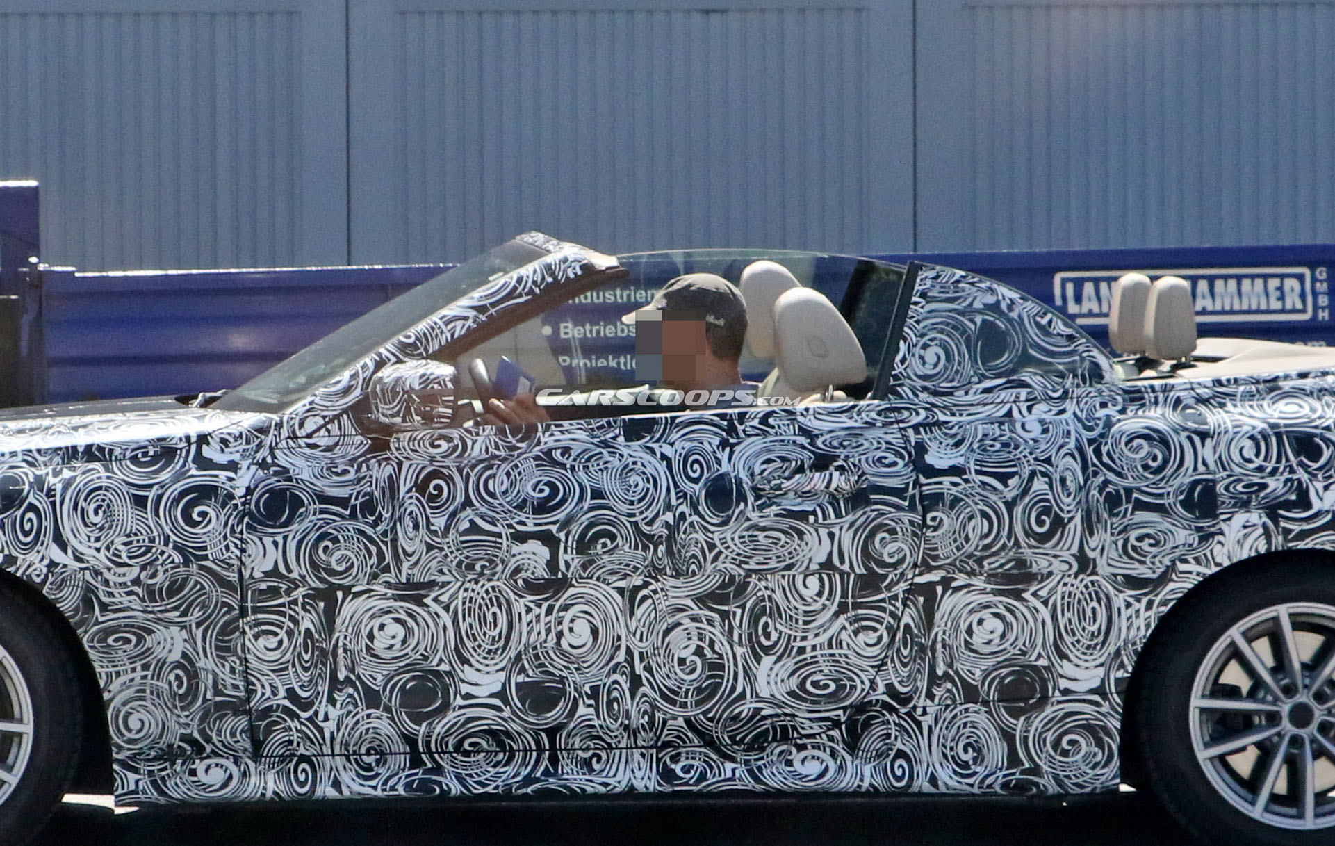 2020 BMW 4 Series Convertible Open Top 4 2020 BMW 4-Series Convertible Gives Us Our First Topless Look