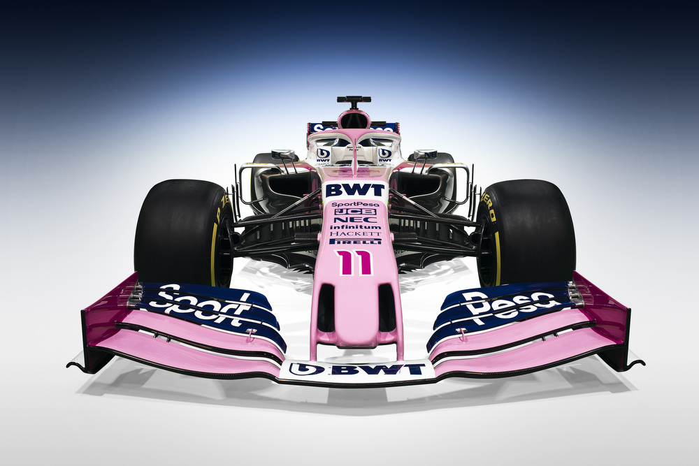 force india unveils 2019 f1 car 2 Goodbye Force India, Hello Racing Point F1 With Your Very Pink Livery