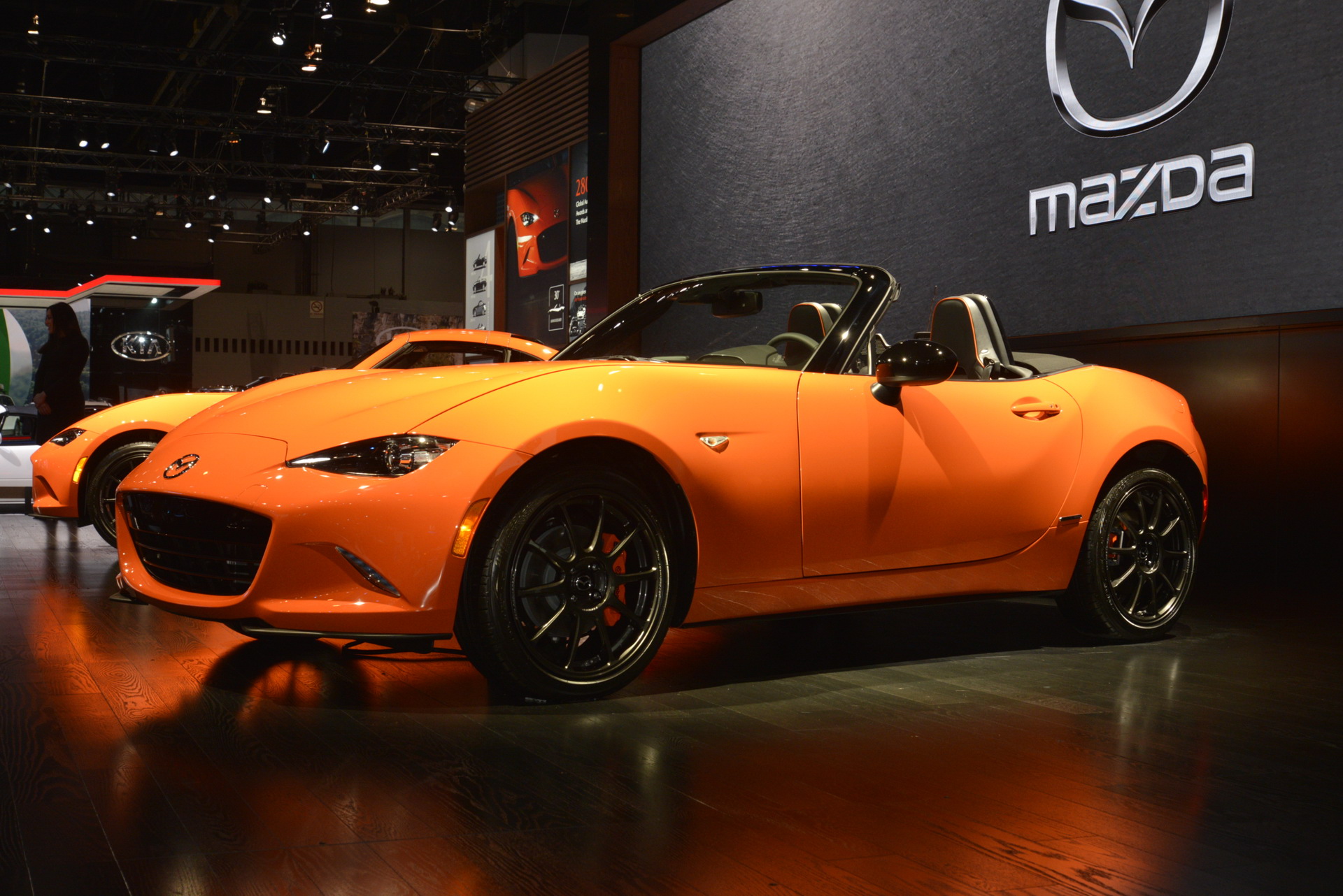 Mazda MX-5 30th 06 New Mazda MX-5 30th Anniversary Edition Flaunts Exclusive Orange Paint, Alcantara Cabin
