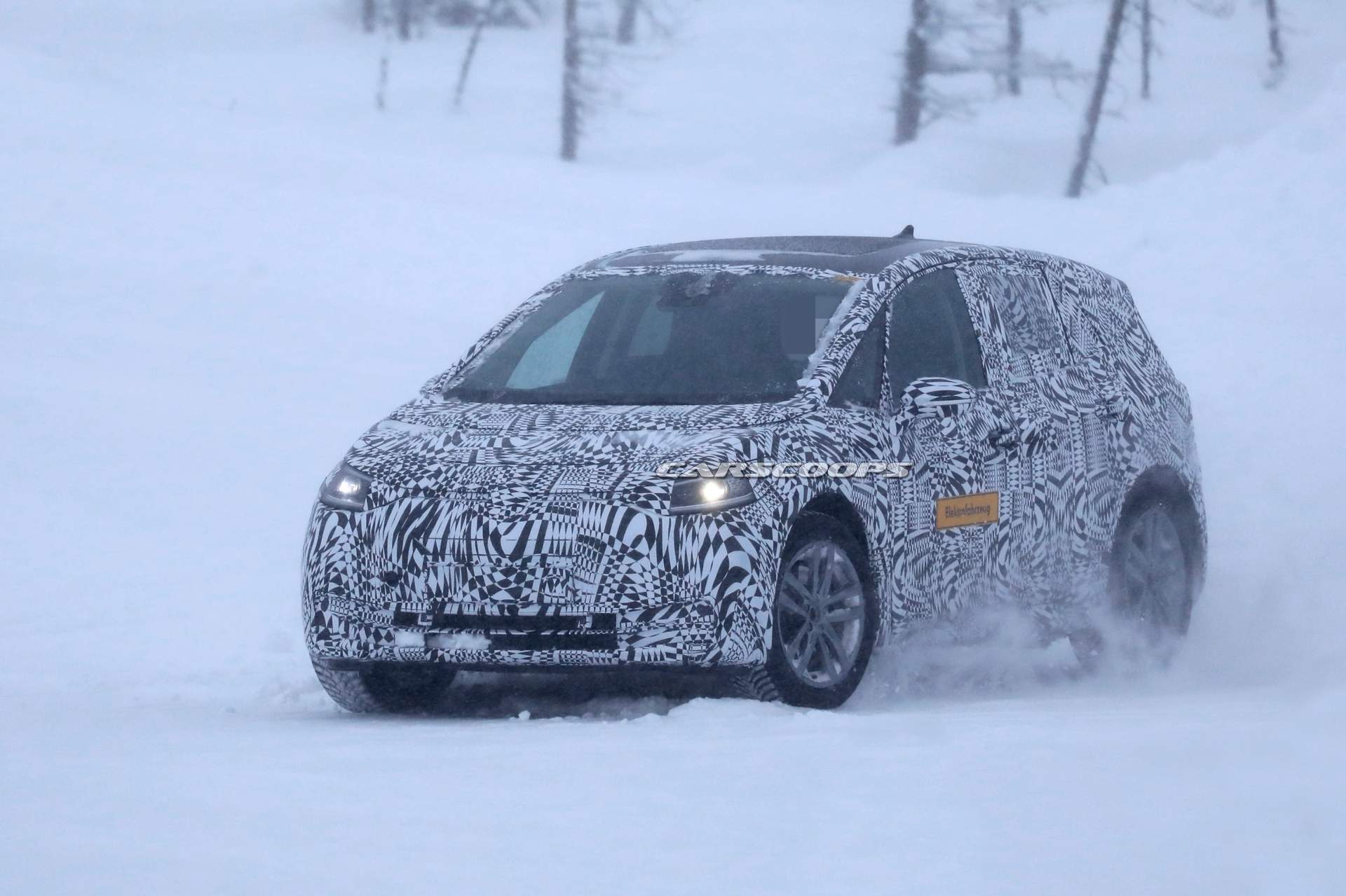 VW ID Neo spy shots 5 2020 VW ID Hatchback Spotted Testing Its Electric Powertrain In Extreme Winter Conditions