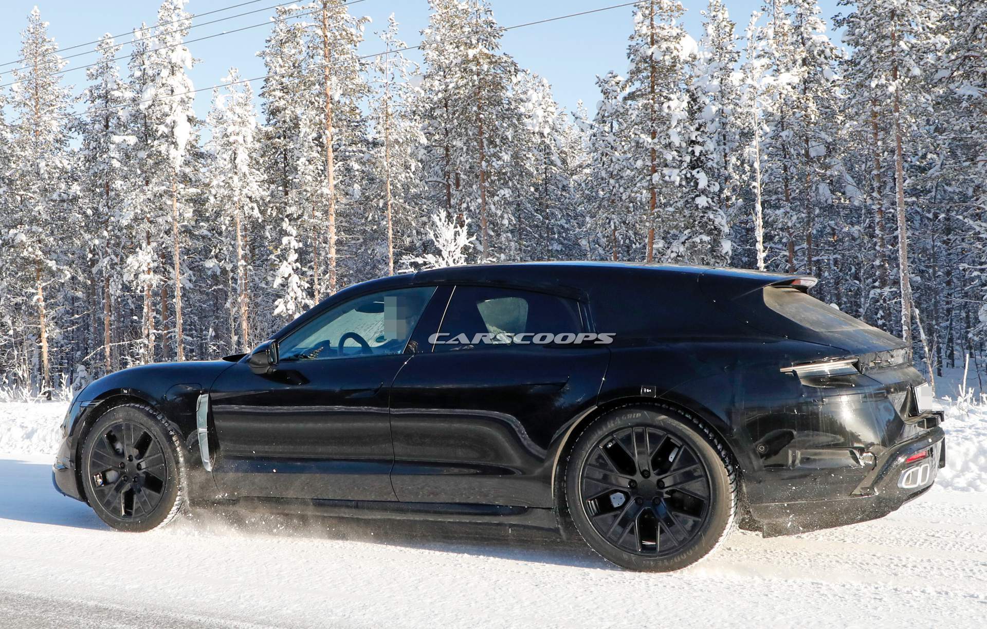 2020 Porsche Taycan Sport Turismo spy shots 10 Porsche Taycan Sport Turismo Adds A Dash Of Practicality And Style