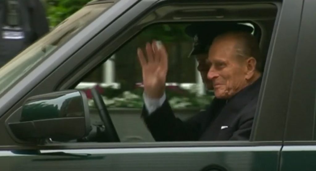 97 Year Old Prince Philip Surrenders License After Crashing Land Rover