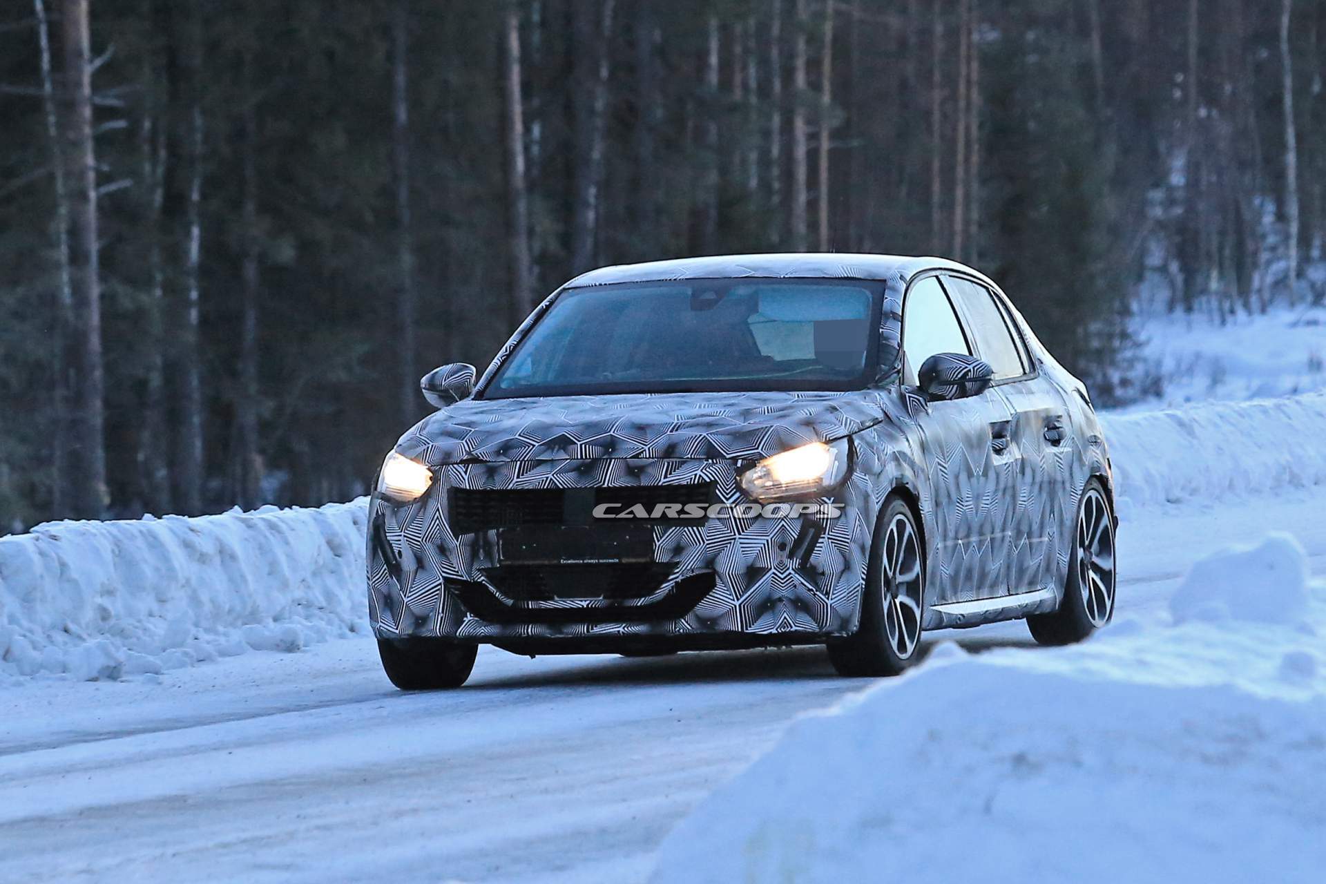 2020 Peugeot 208 spy shots 9 All-New 2020 Peugeot 208 Arriving This Year With Pure-Electric Range-Topper