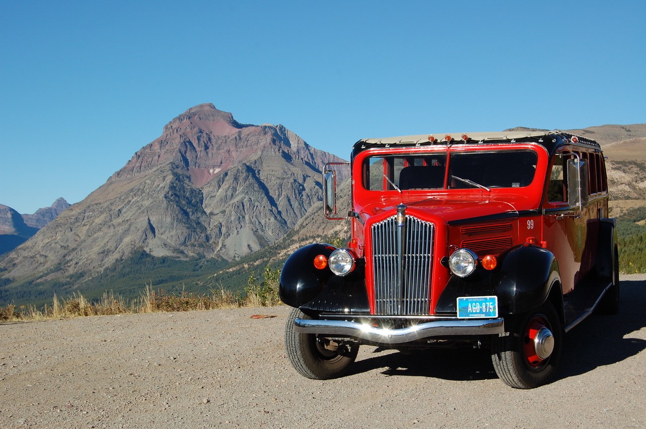 White Motor Company Model 706-6 Glacier National Park’s Iconic Red Buses Are Getting A Hybrid Upgrade