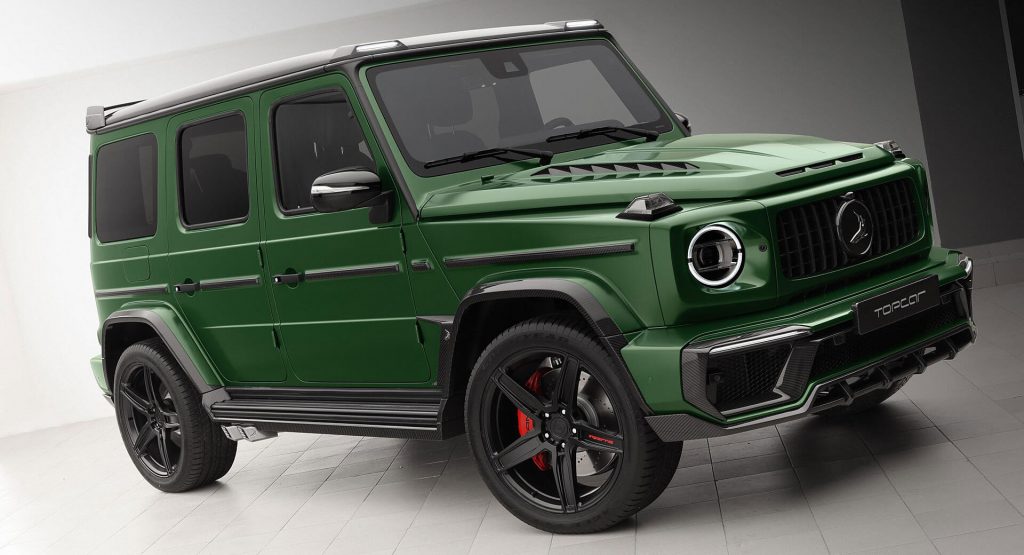 Whole Lotta Carbon: TopCar Gives New Mercedes G-Class The Inferno Treatment