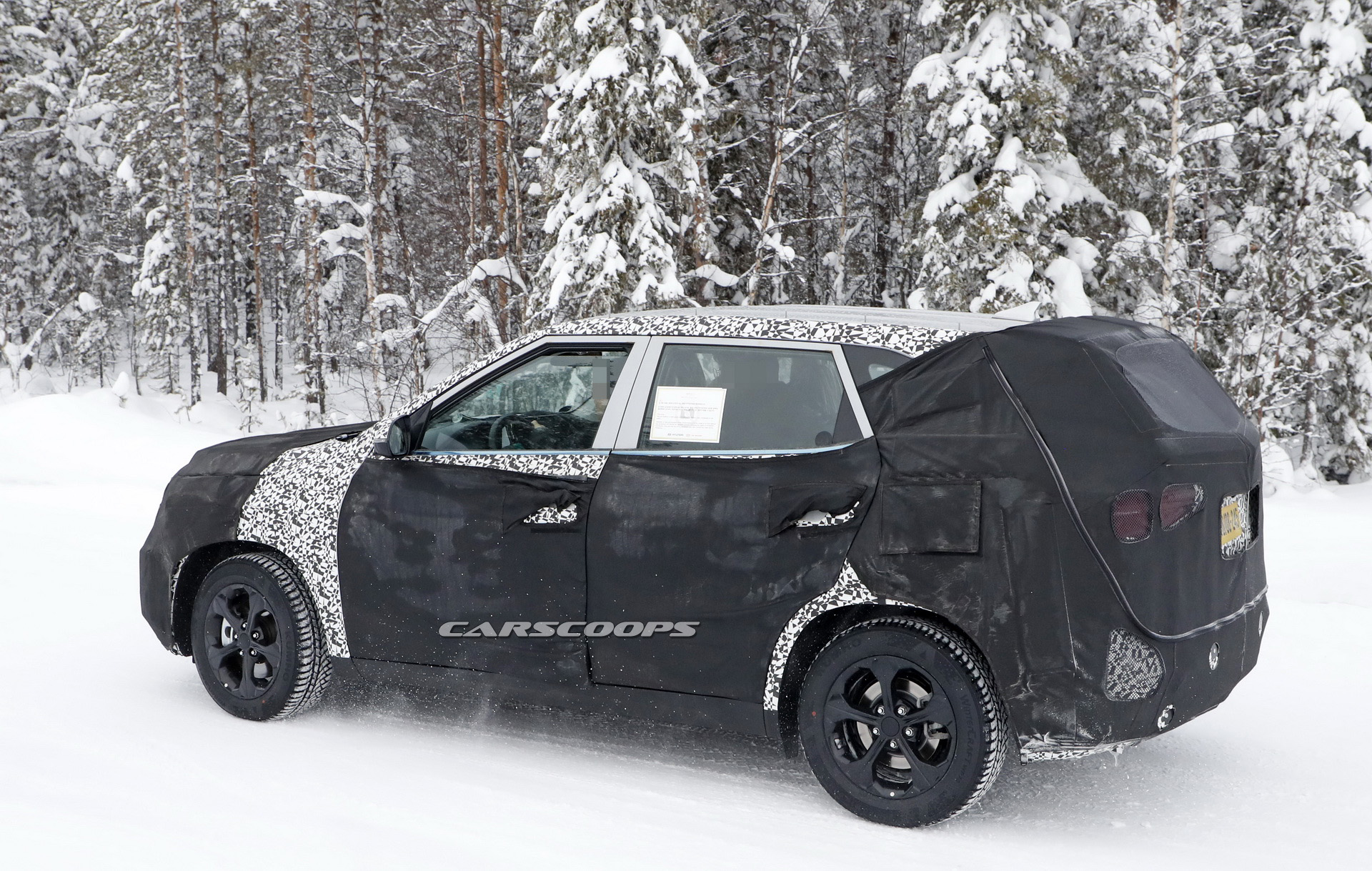 2020 kia tusker spied first time 8 New Kia Crossover Spotted Testing, Looks Like The Production Version Of SP Concept