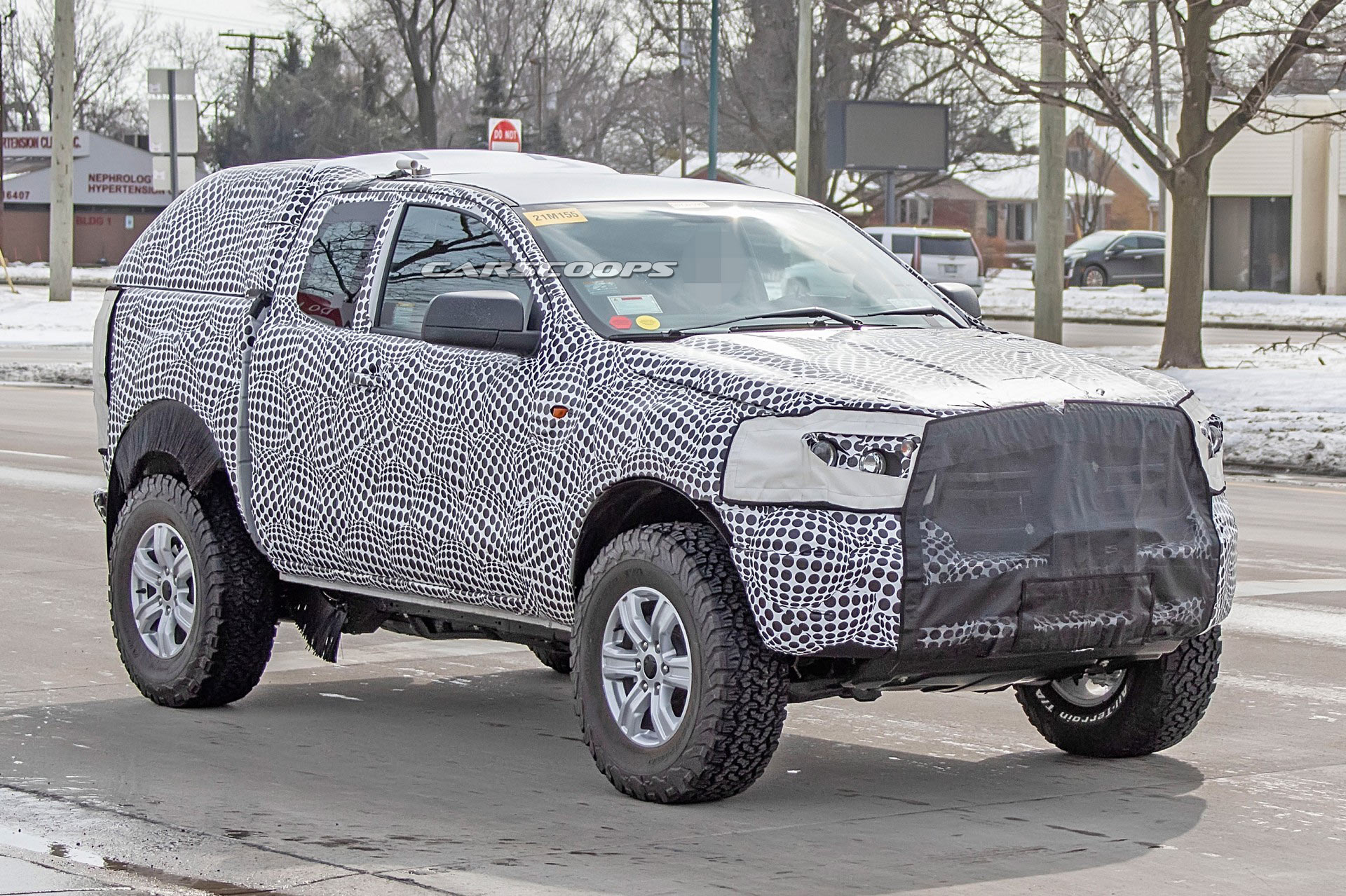 Possible Ford Bonco Mule-2 2020 Ford Bronco Mule Possibly Spied, Looks Pretty Hardcore