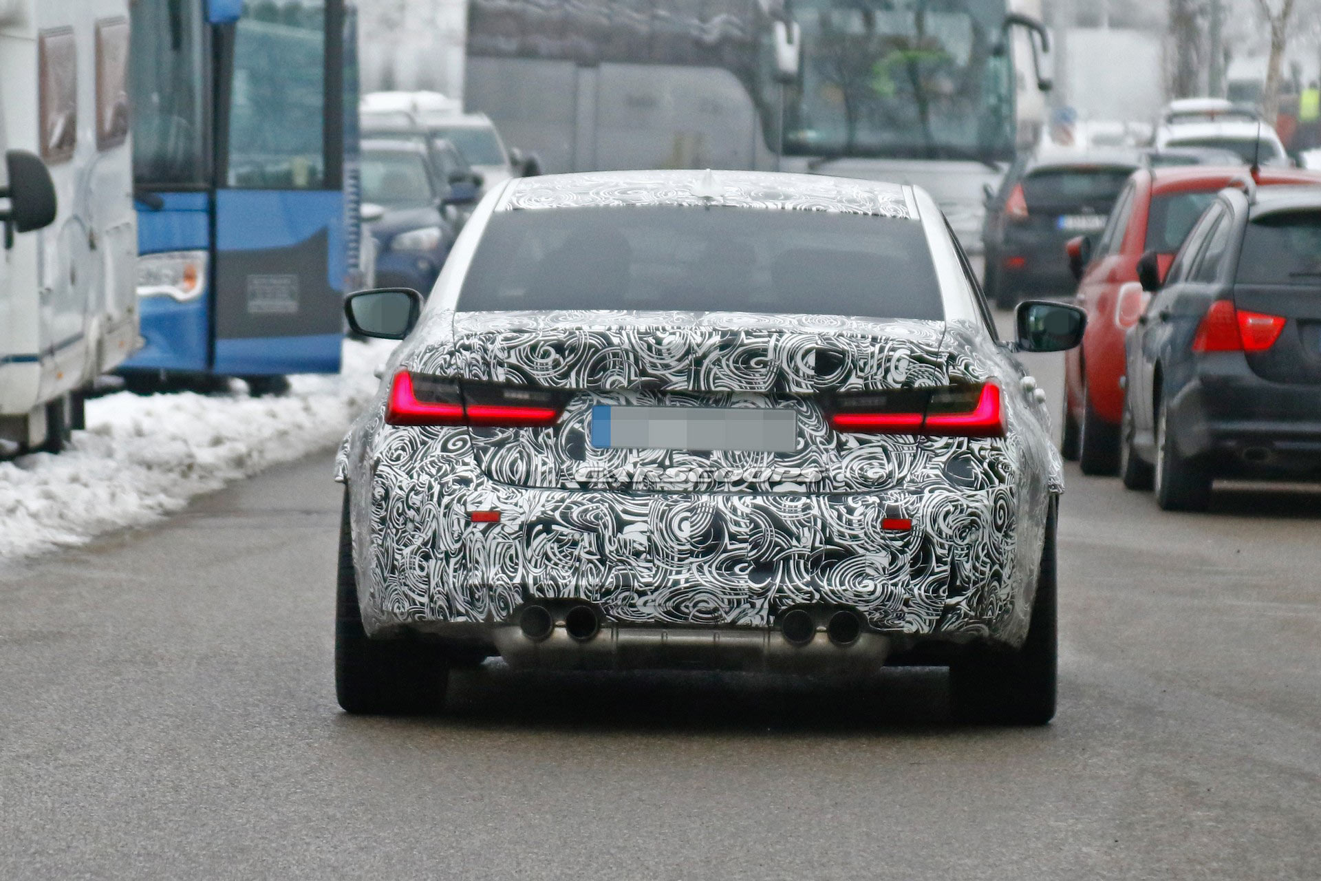 2020-BMW-M3-11 2020 BMW M3 Continues The Striptease, Could Debut Later This Year With 474 HP