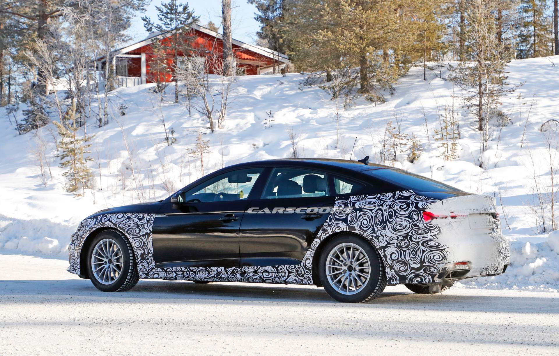 2020 Audi A5 Sportback facelift spy shots 9 2020 Audi A5 Sportback Facelift Comes Out Of Its Hideout