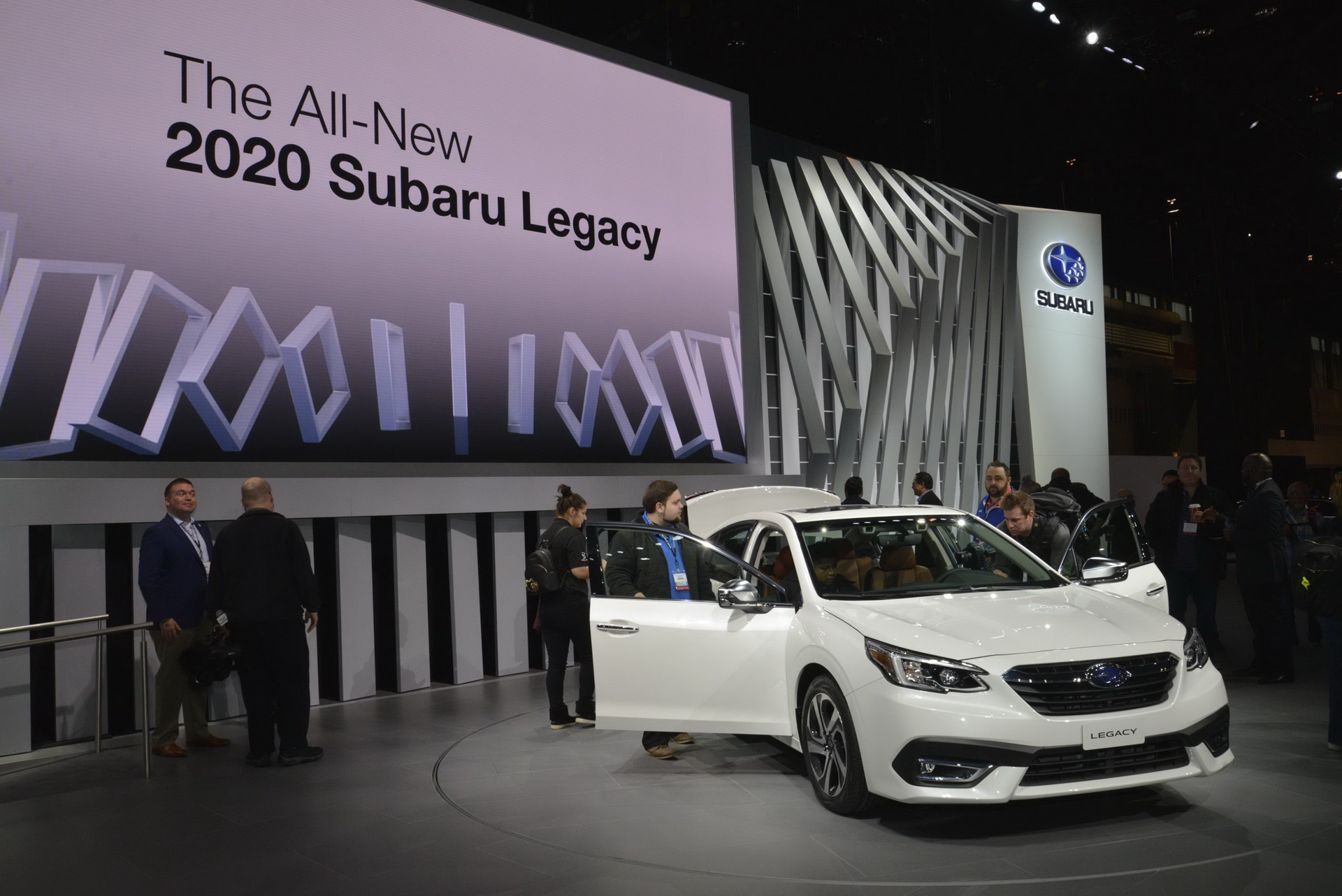 2020 subaru legacy unveiled chicago 1 2020 Subaru Legacy Plays It Safe With Styling, Gains 260HP Turbo Boxer