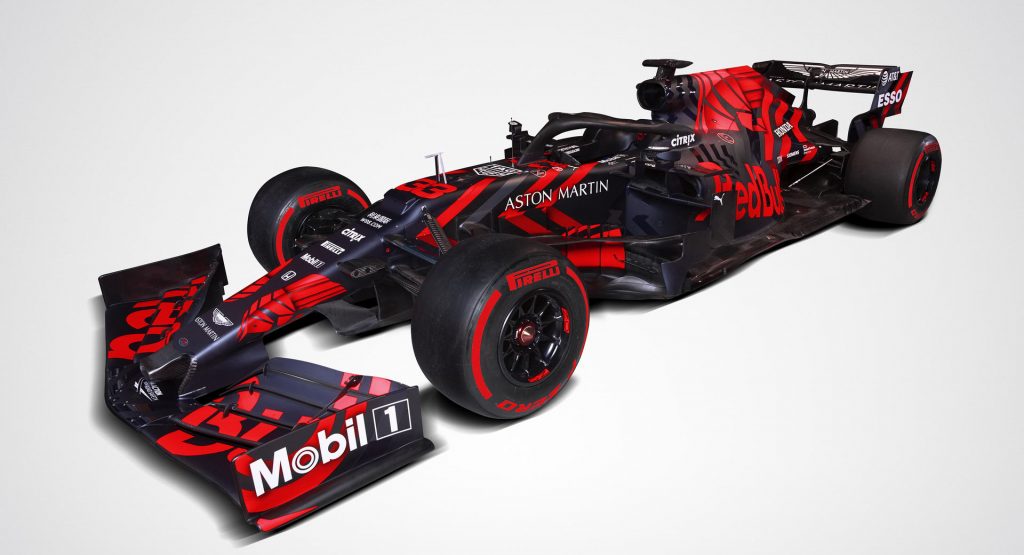  Red Bull Racing Unveils Honda-Powered 2019 RB15 F1 Car With One-Off Livery