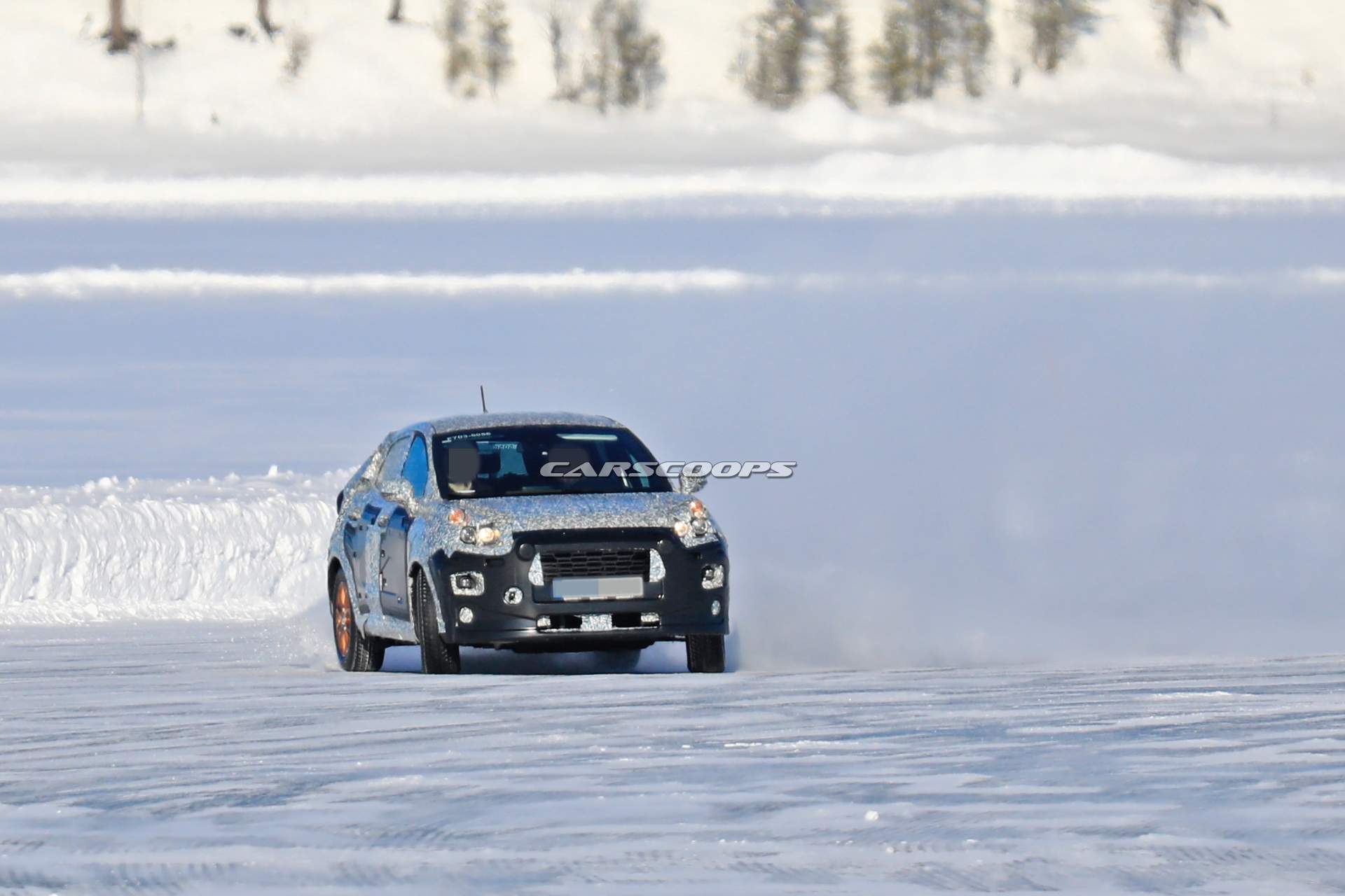 Ford EcoSport replacement spy shots 23 Ford Fiesta-Based SUV EcoSport Replacement Spied Near The Arctic Circle