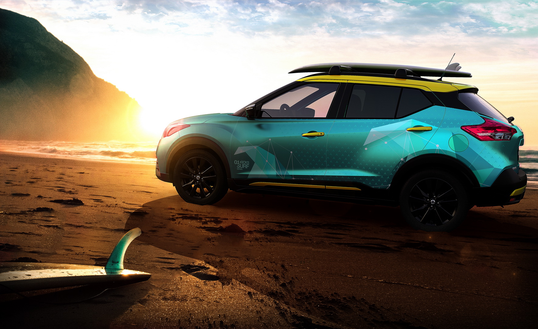 2019 nissan kicks surf concept 5 Nissan Kicks Surf Concept Was Created With Surfers, For Surfers