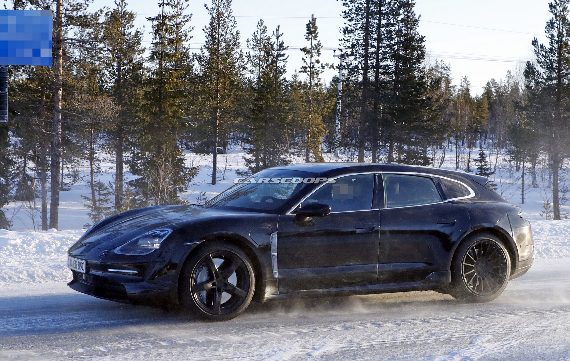 Porsche-Taycan-Sport-Turismo-Spy-Shots-8 Porsche Taycan Sport Turismo Adds A Dash Of Practicality And Style