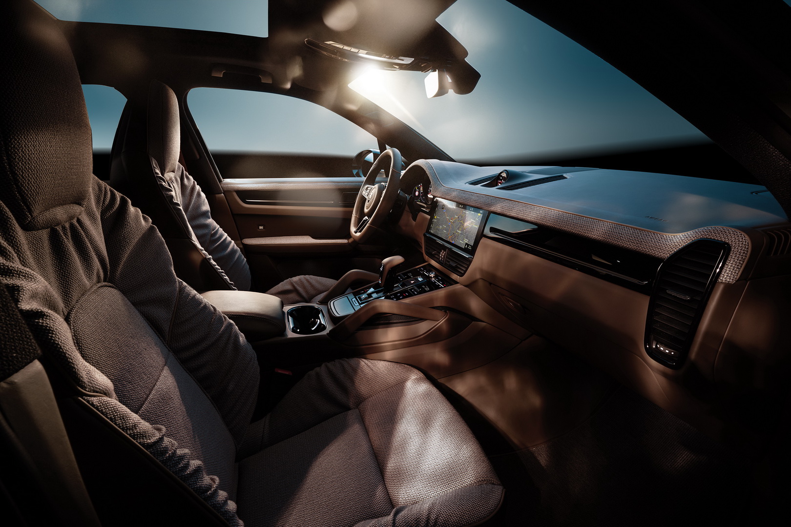 techart rolf benz porsche cayenne interior 1 TechArt Teases 770PS Porsche GTstreet RS Supercar For Geneva