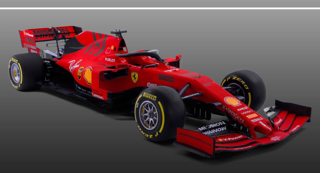  Ferrari Unveils 2019 SF90 Formula One Car And It’s Matte Red