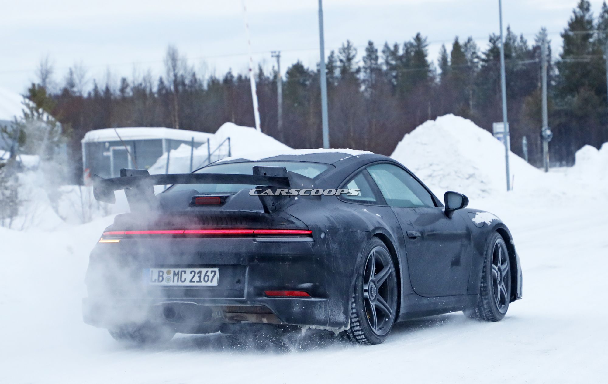 Porsche-911-GT3-Spy-Shots-13 2020 Porsche 911 GT3: Take A Look At That Rear Wing