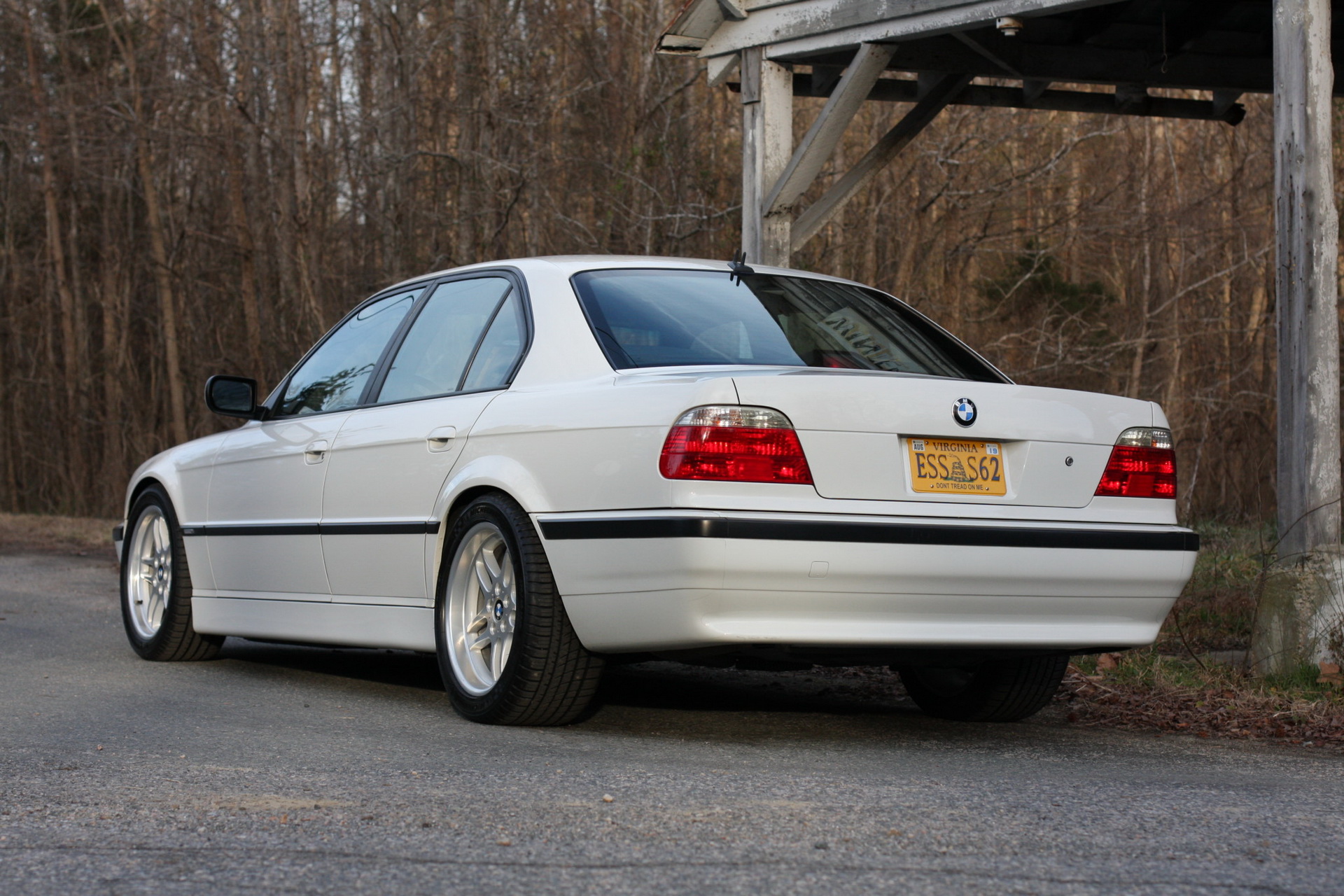 2001_bmw_740i_E39_M5_swap_08 BMW 740i With Supercharged E39 M5 V8 Swap Sounds Awesome