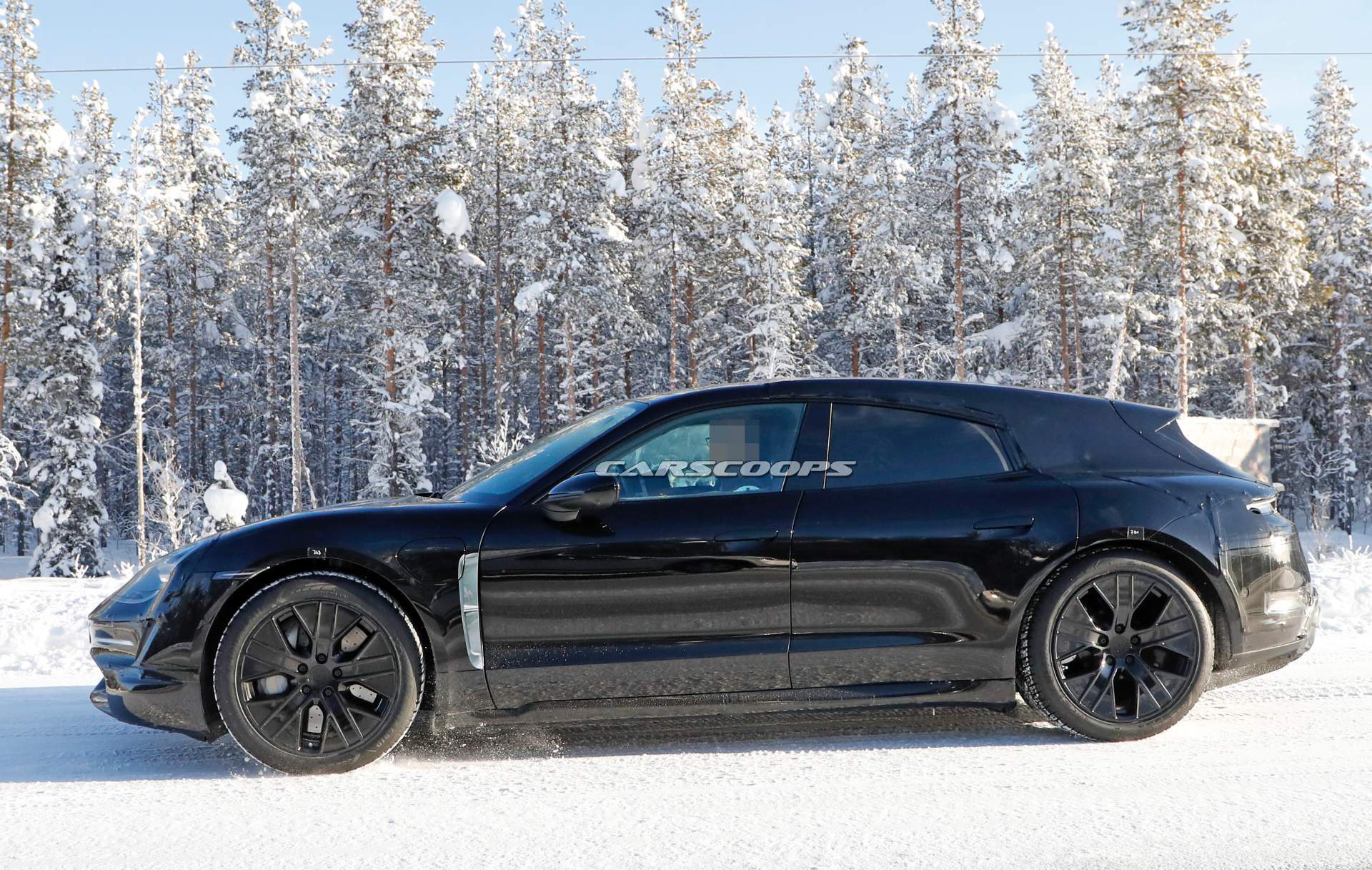 2020 Porsche Taycan Sport Turismo spy shots 7 Porsche Taycan Sport Turismo Adds A Dash Of Practicality And Style