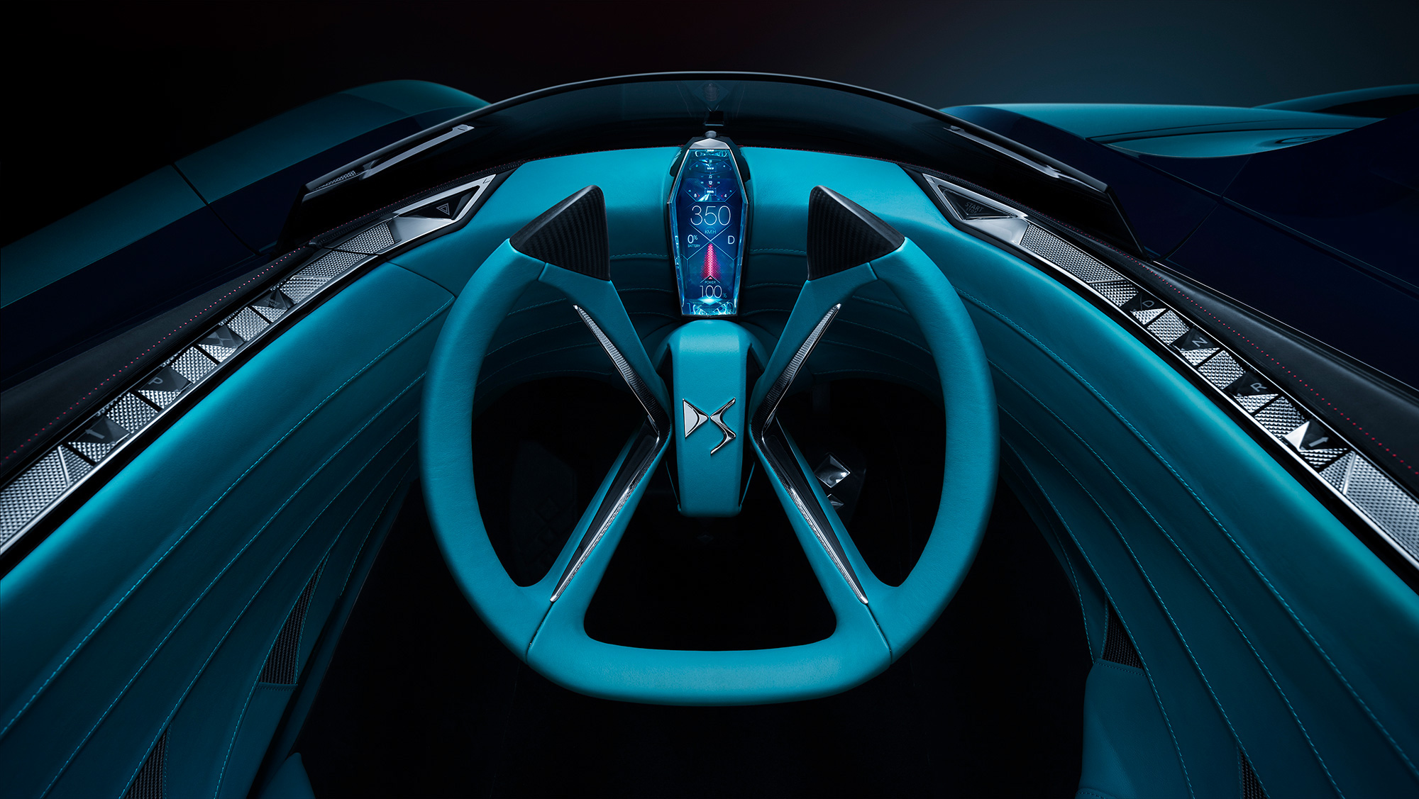 DS-X-Concept-5 The DS-X Concept Is A Futuristic Sports Car Split In Two Parts – And Two Posts