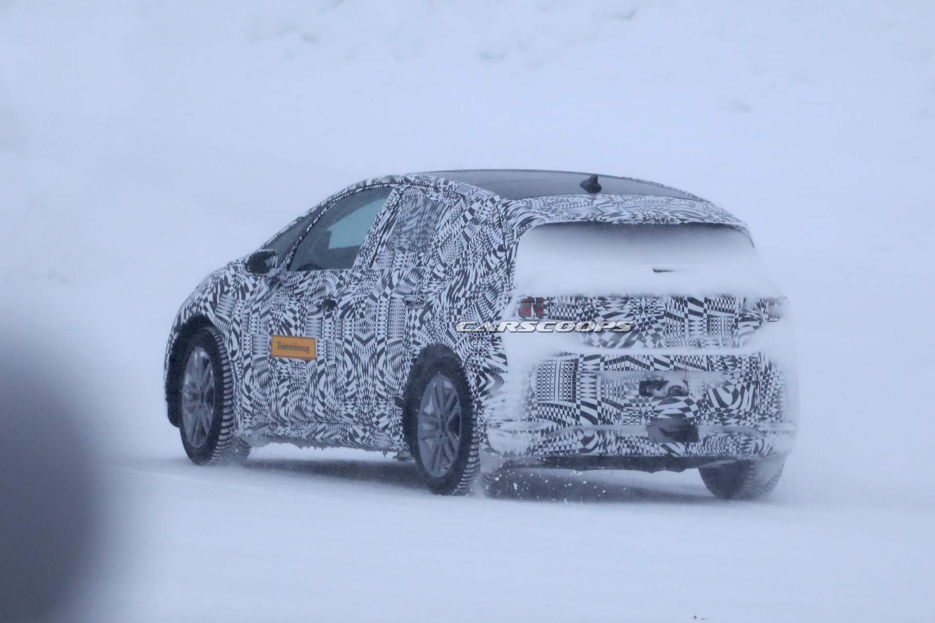 VW ID Neo spy shots 15 2020 VW ID Hatchback Spotted Testing Its Electric Powertrain In Extreme Winter Conditions