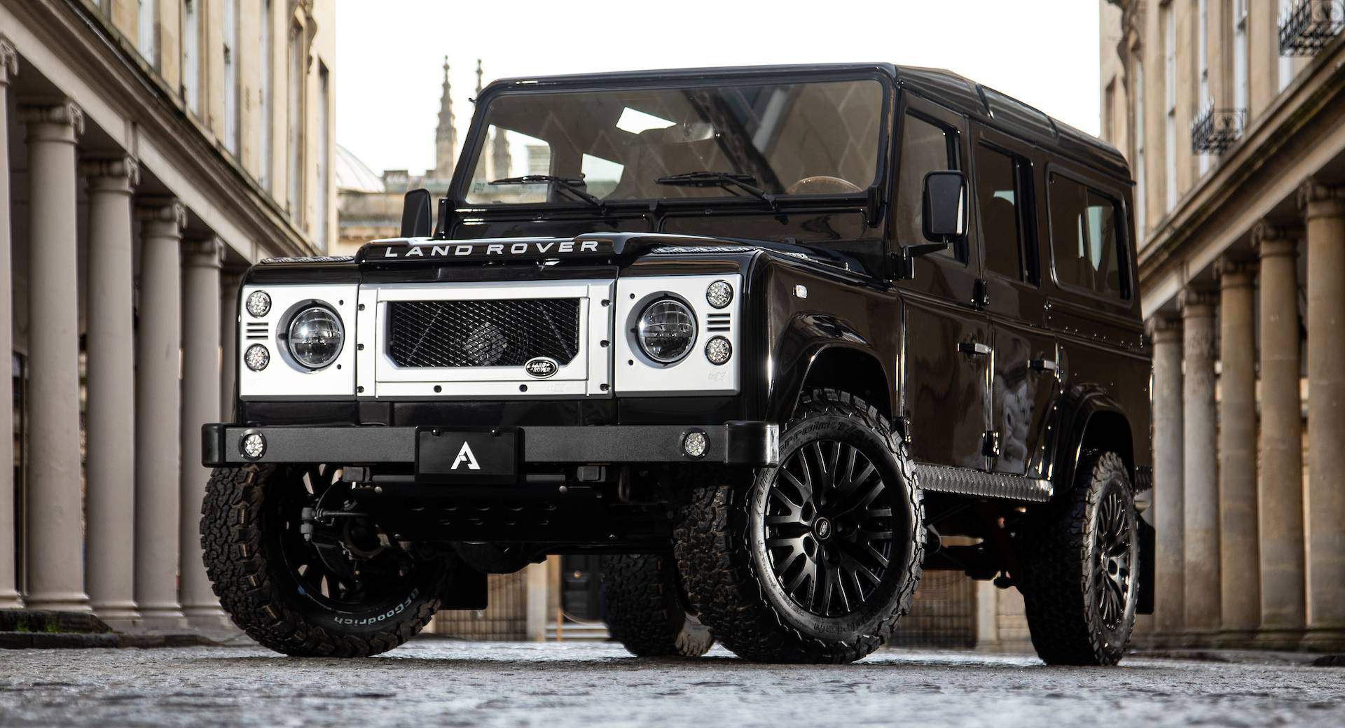 Land Rover Defender Restomod Has A Supercharged V8 And Porsche Paint