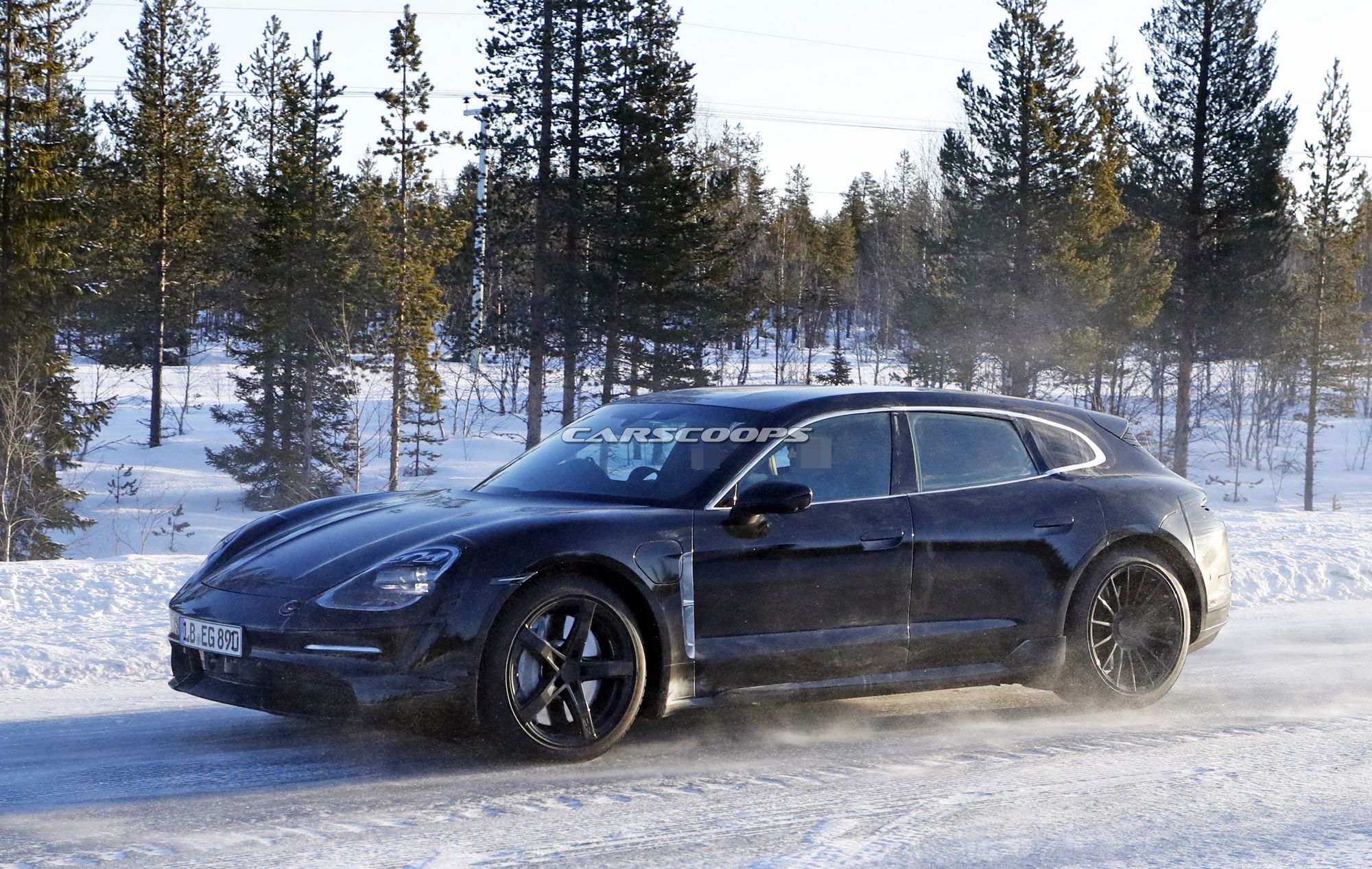 Porsche-Taycan-Sport-Turismo-Spy-Shots-7 Porsche Taycan Sport Turismo Adds A Dash Of Practicality And Style