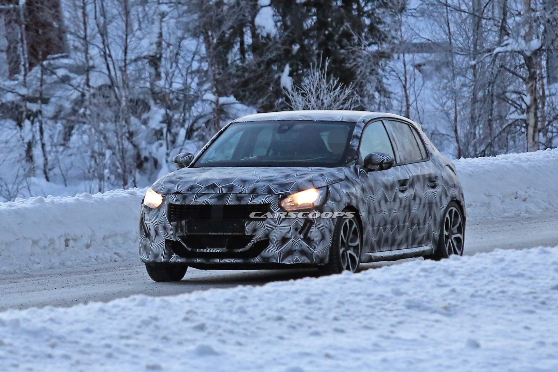 2020 Peugeot 208 spy shots 1 All-New 2020 Peugeot 208 Arriving This Year With Pure-Electric Range-Topper