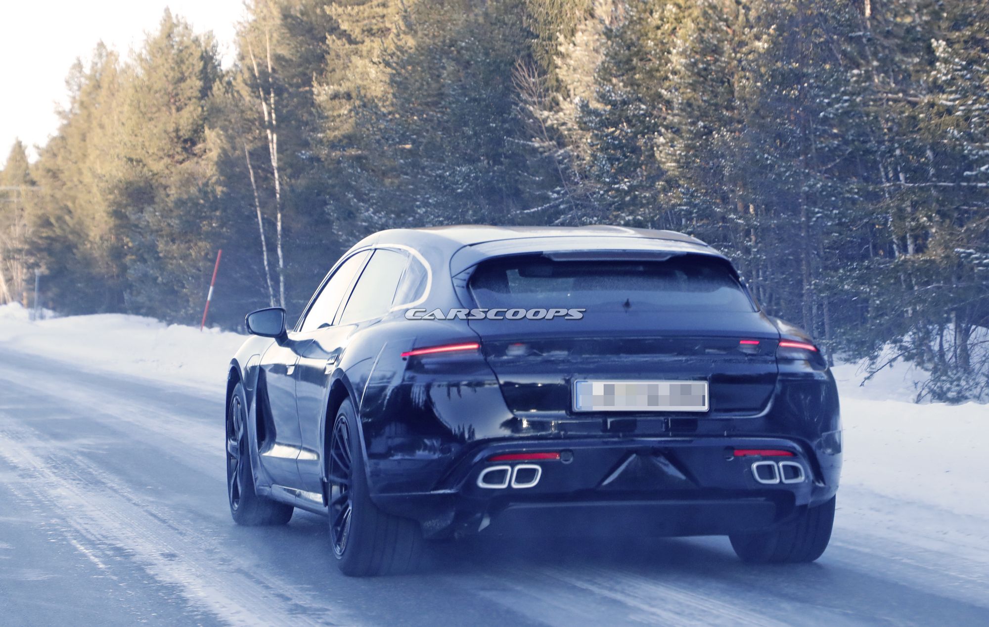 Porsche-Taycan-Sport-Turismo-Spy-Shots-1 Porsche Taycan Sport Turismo Adds A Dash Of Practicality And Style