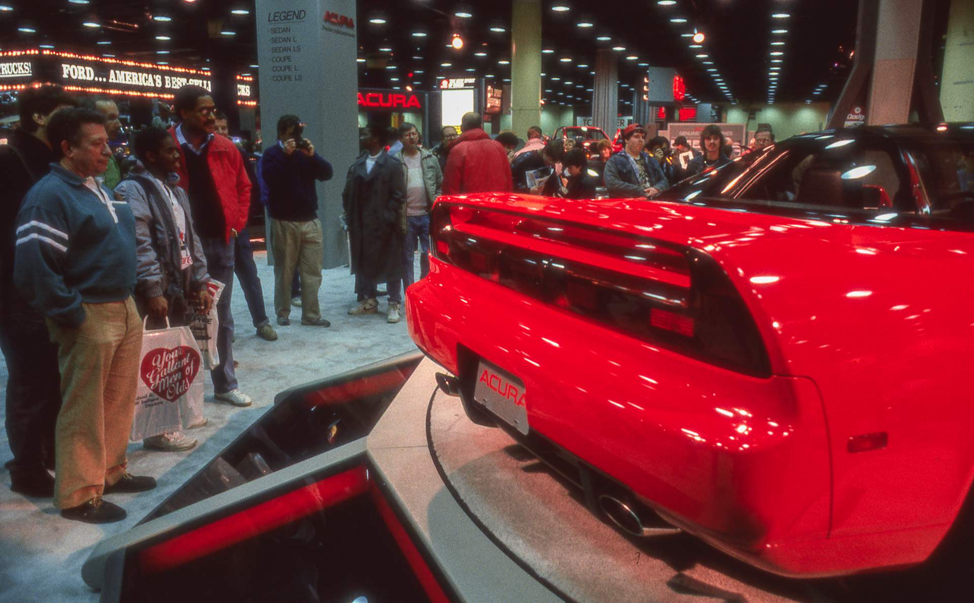 NS-X at 1989 Chicago Auto Show Acura Marks 30 Years Of NSX With Throwback Video And Photo Gallery