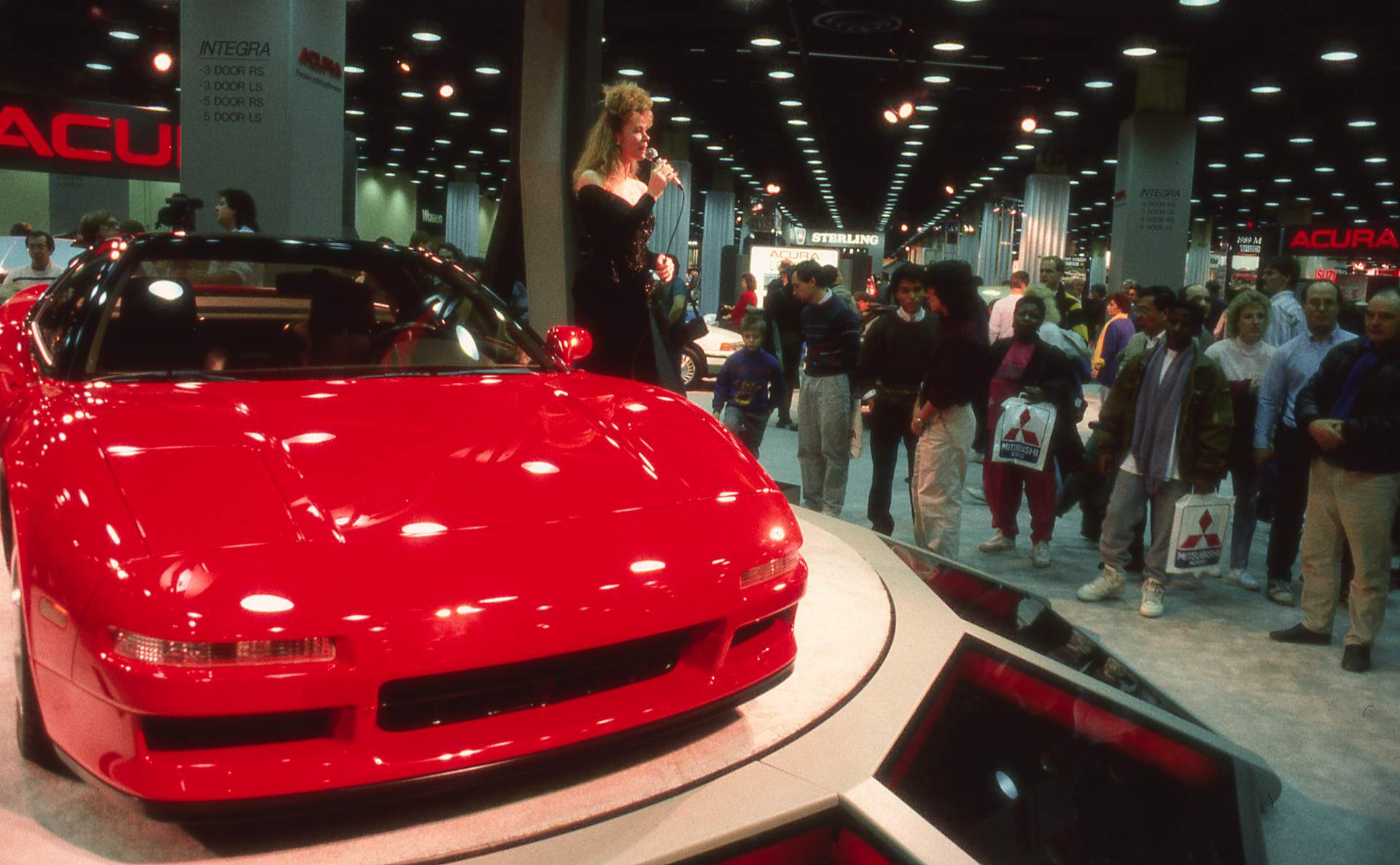NS-X at 1989 Chicago Auto Show Acura Marks 30 Years Of NSX With Throwback Video And Photo Gallery